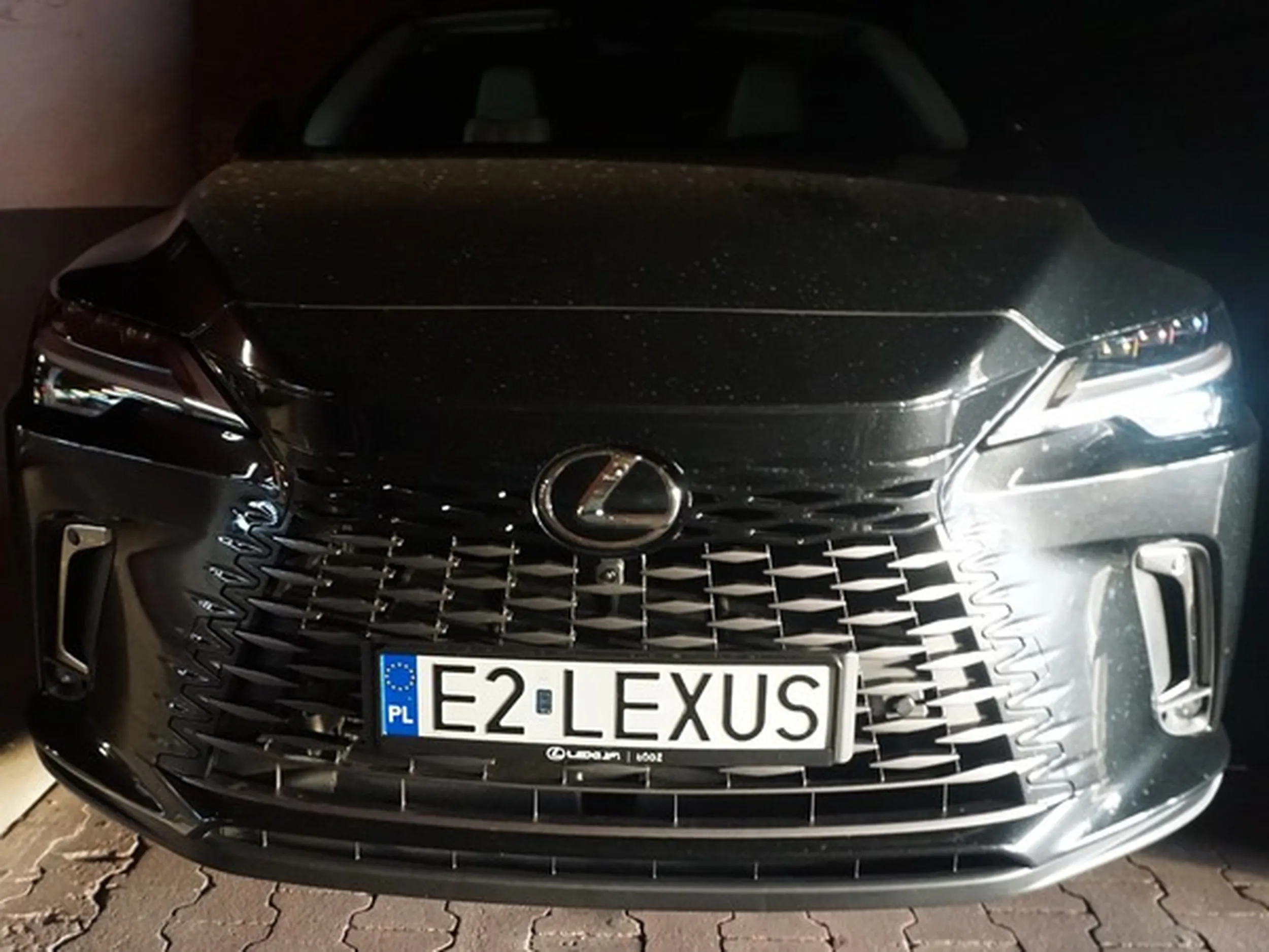 Fajny numer, blacha E2 LEXUS