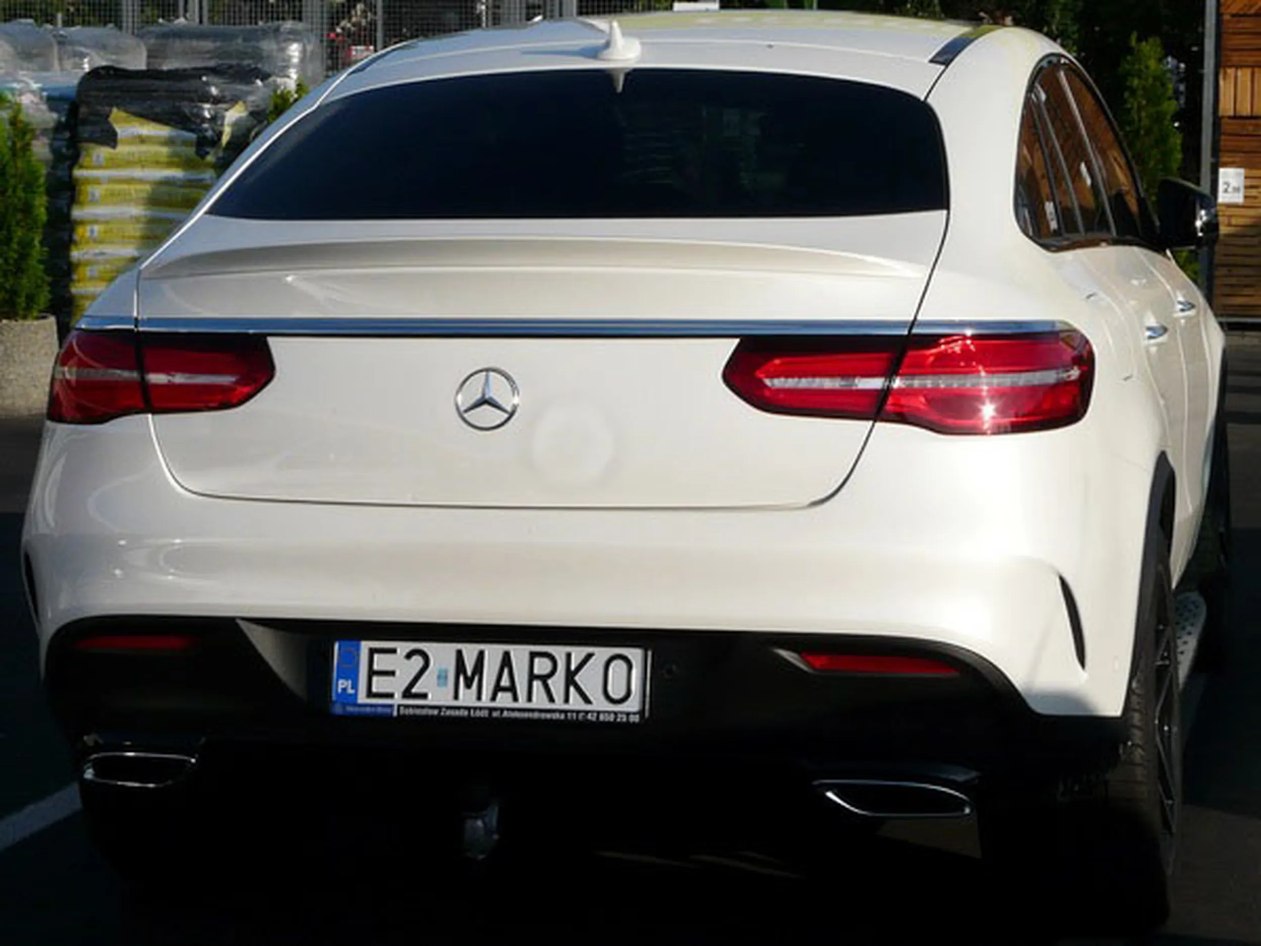 Fajny numer, blacha E2 MARKO