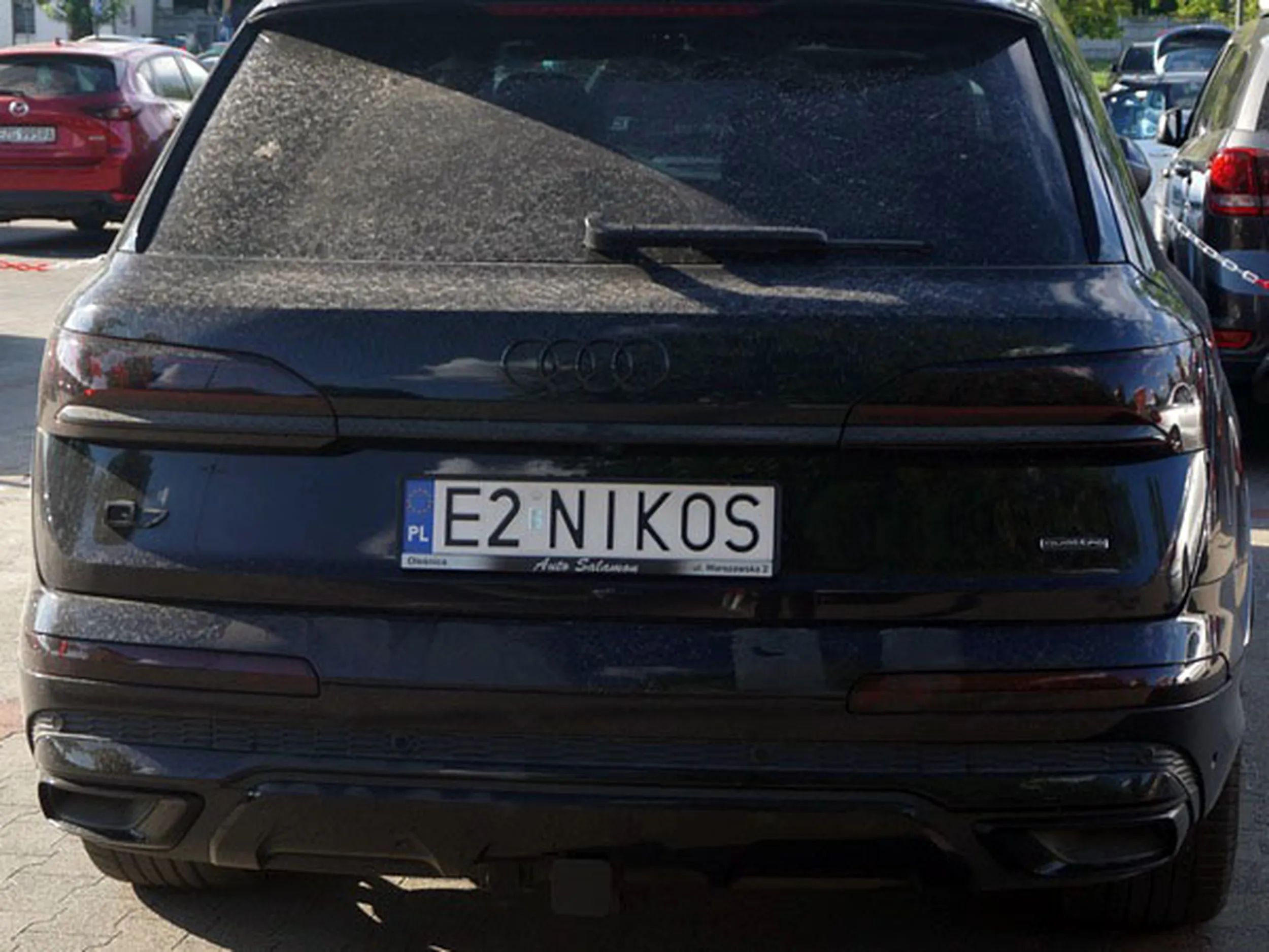 Fajny numer, blacha E2 NIKOS