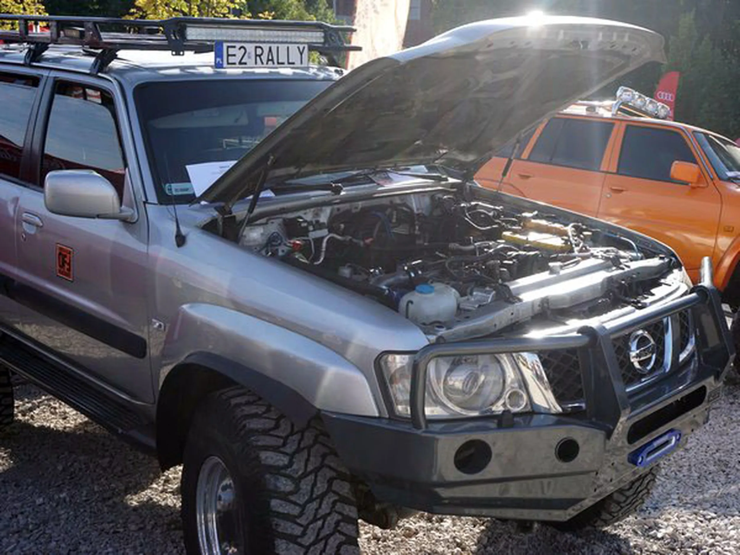 Fajny numer, blacha E2 RALLY