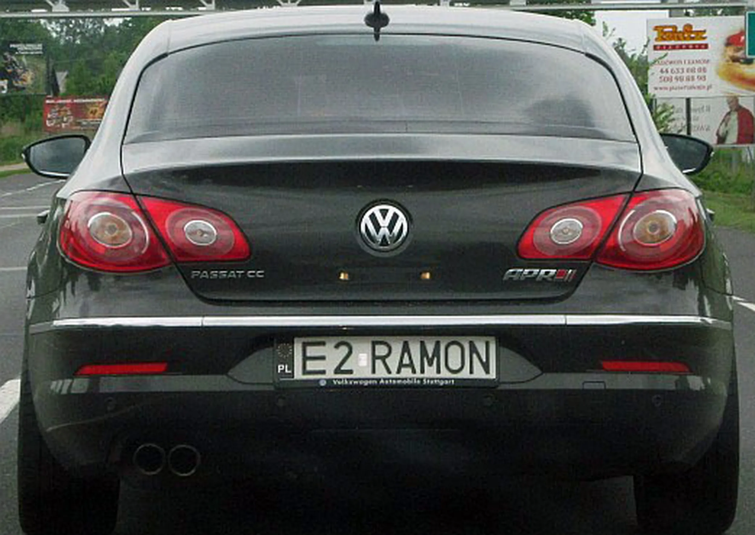 Fajny numer, blacha E2 RAMON