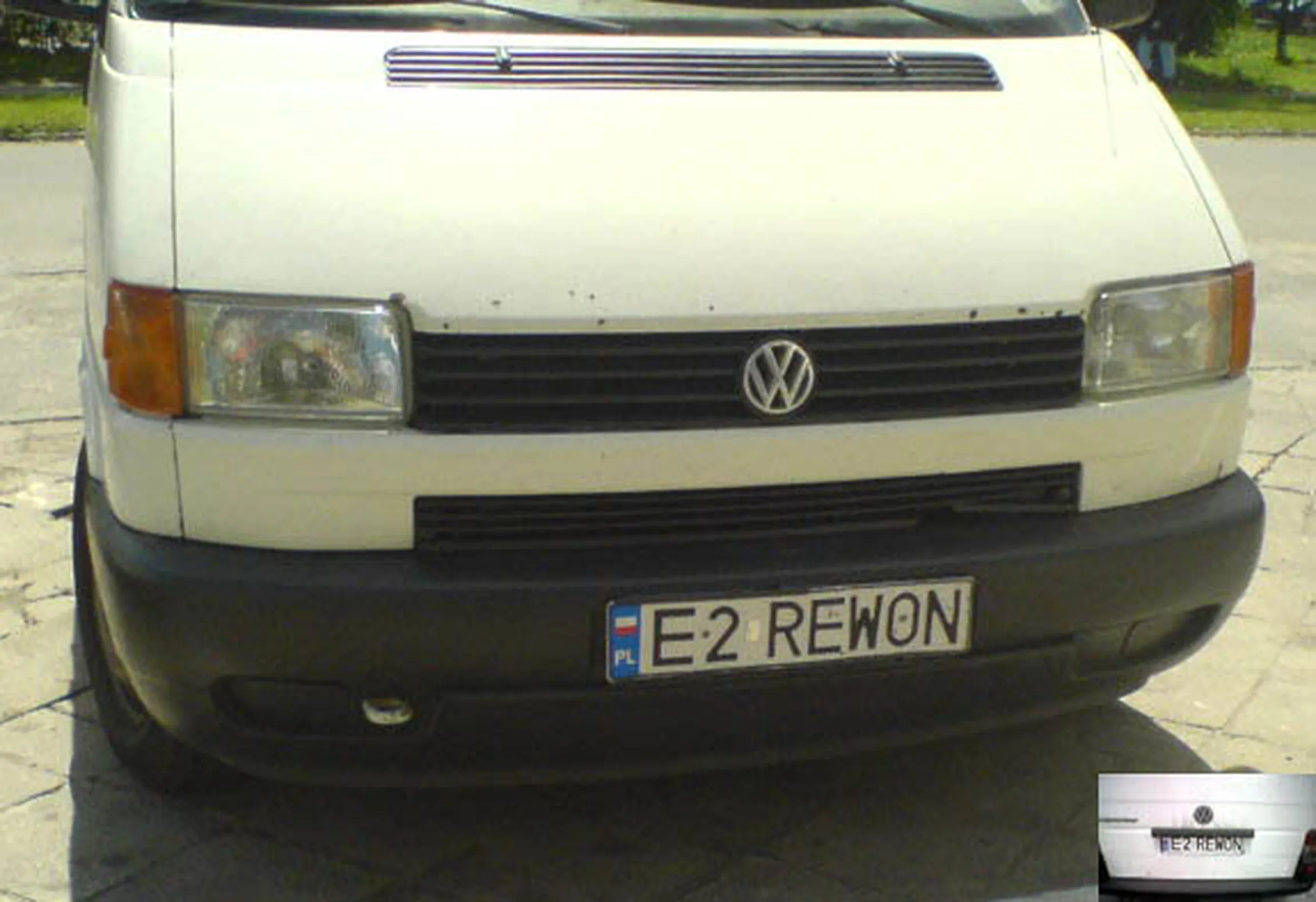 Fajny numer, blacha E2 REWON