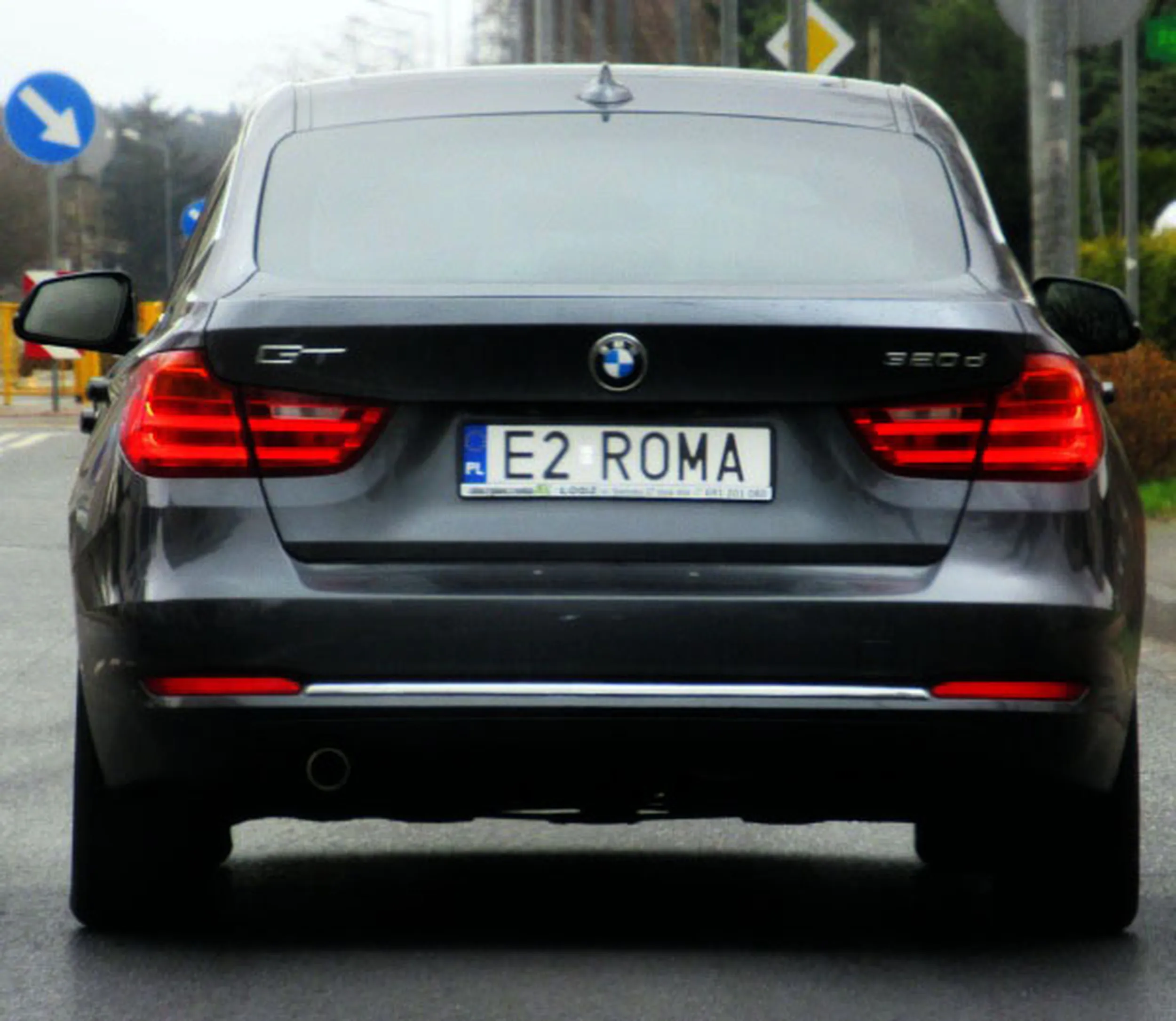 Fajny numer, blacha E2 ROMA