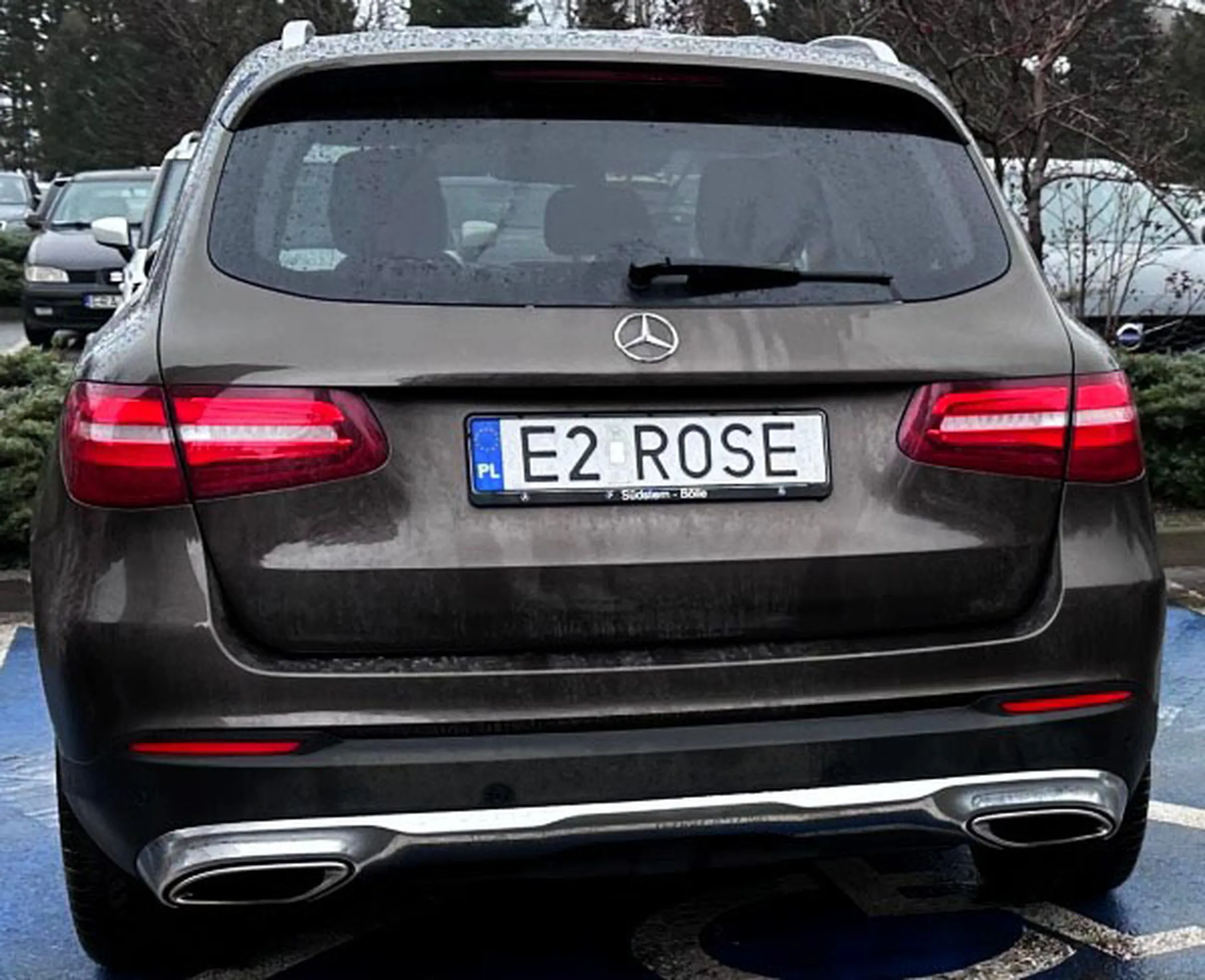 Fajny numer, blacha E2 ROSE