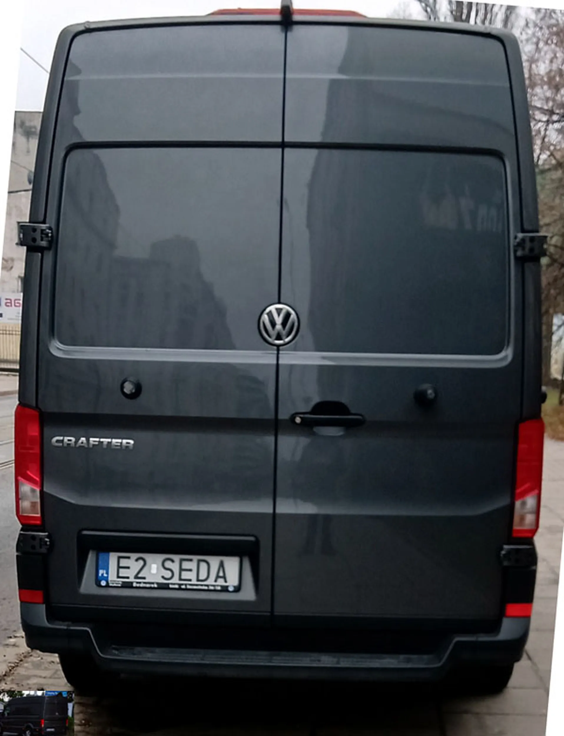 Fajny numer, blacha E2 SEDA