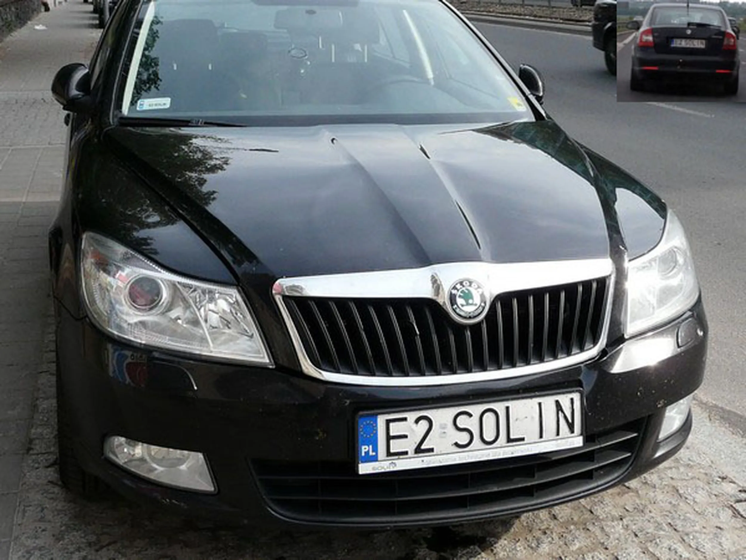 Fajny numer, blacha E2 SOLIN