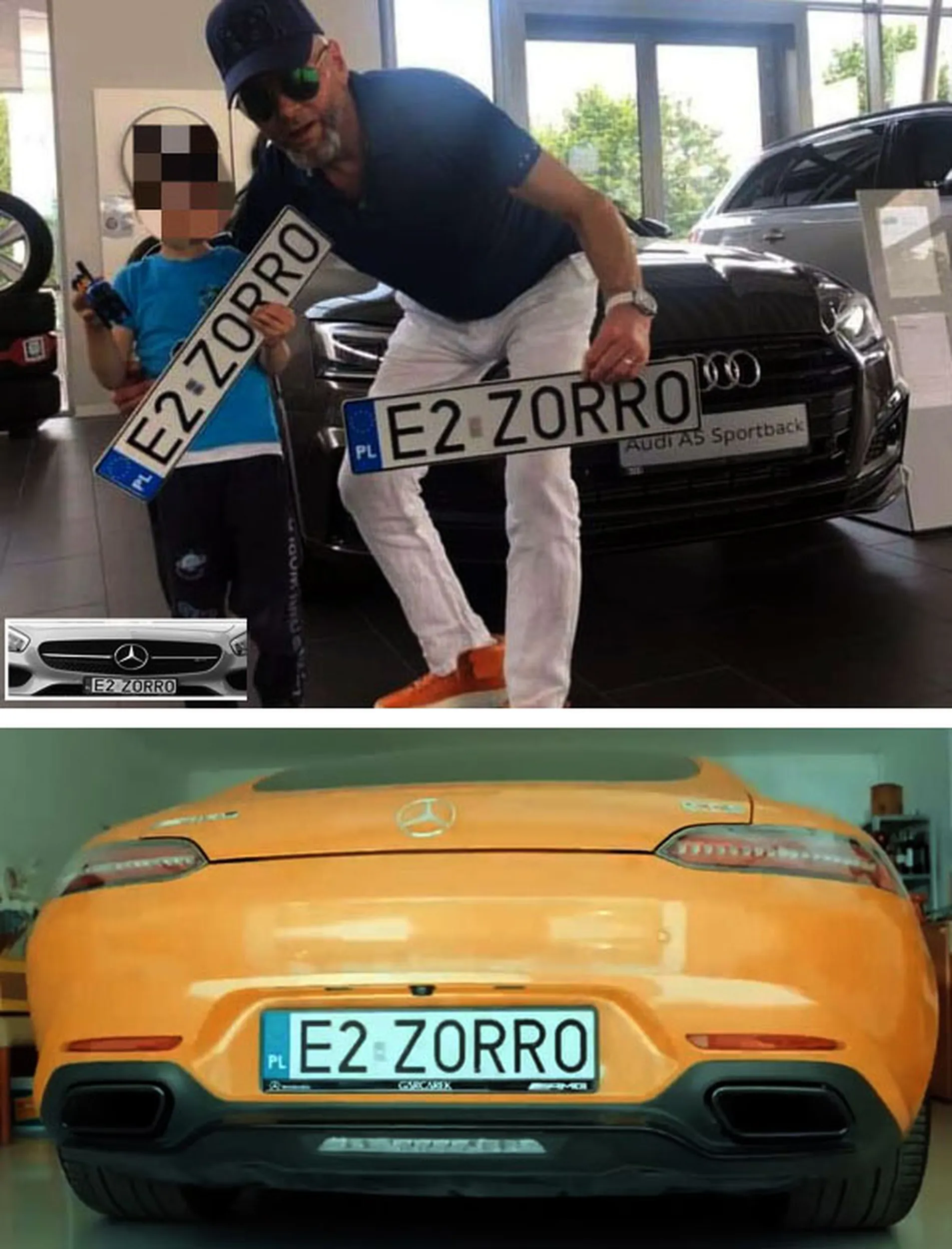 Fajny numer, blacha E2 ZORRO