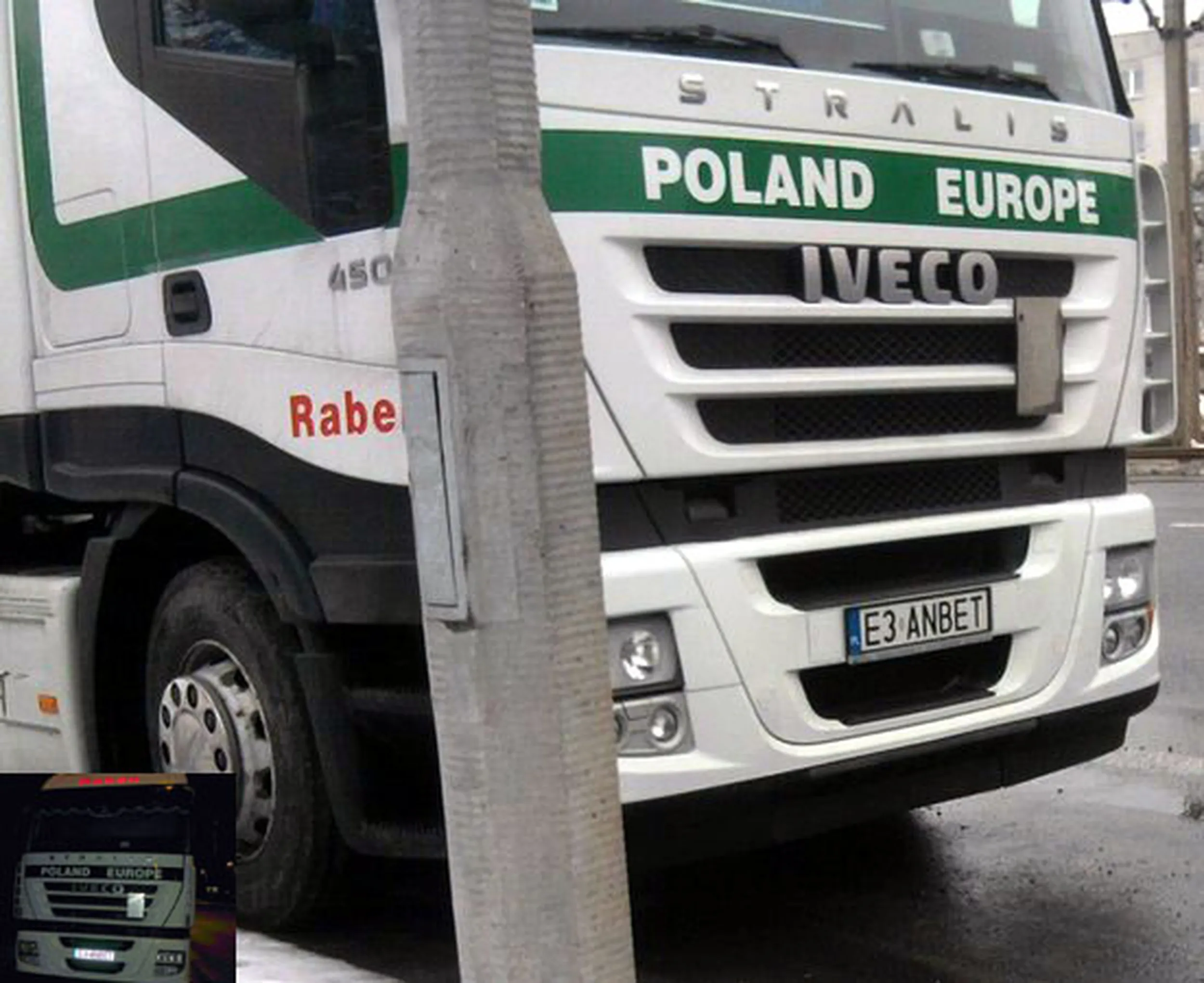 Fajny numer, blacha E3 ANBET