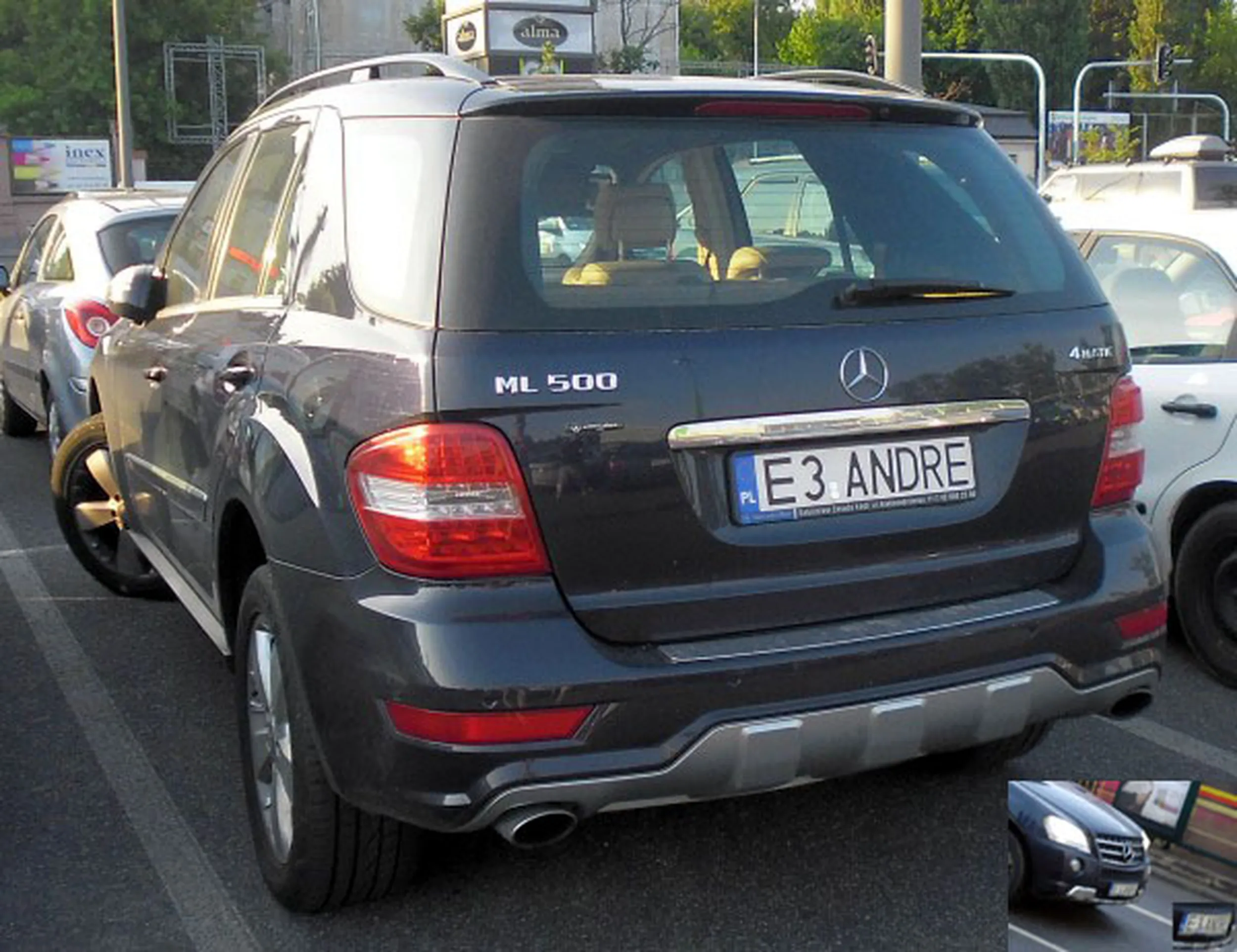 Fajny numer, blacha E3 ANDRE