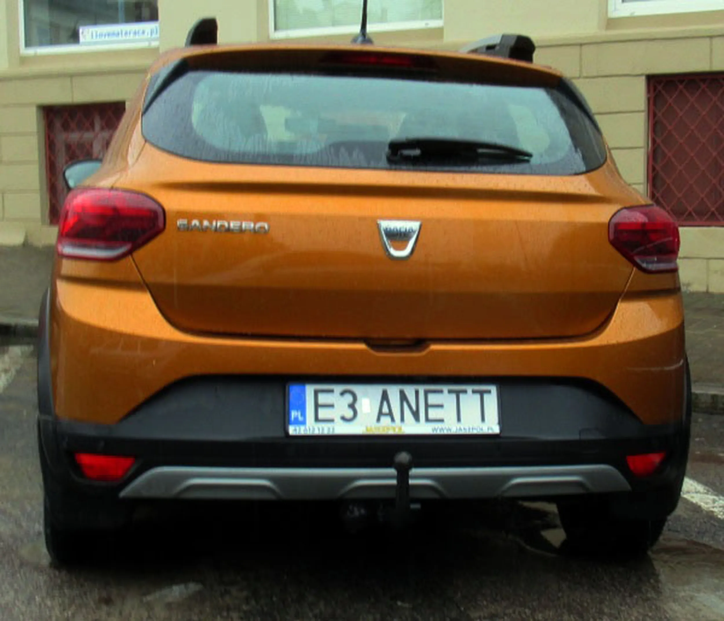 Fajny numer, blacha E3 ANETT