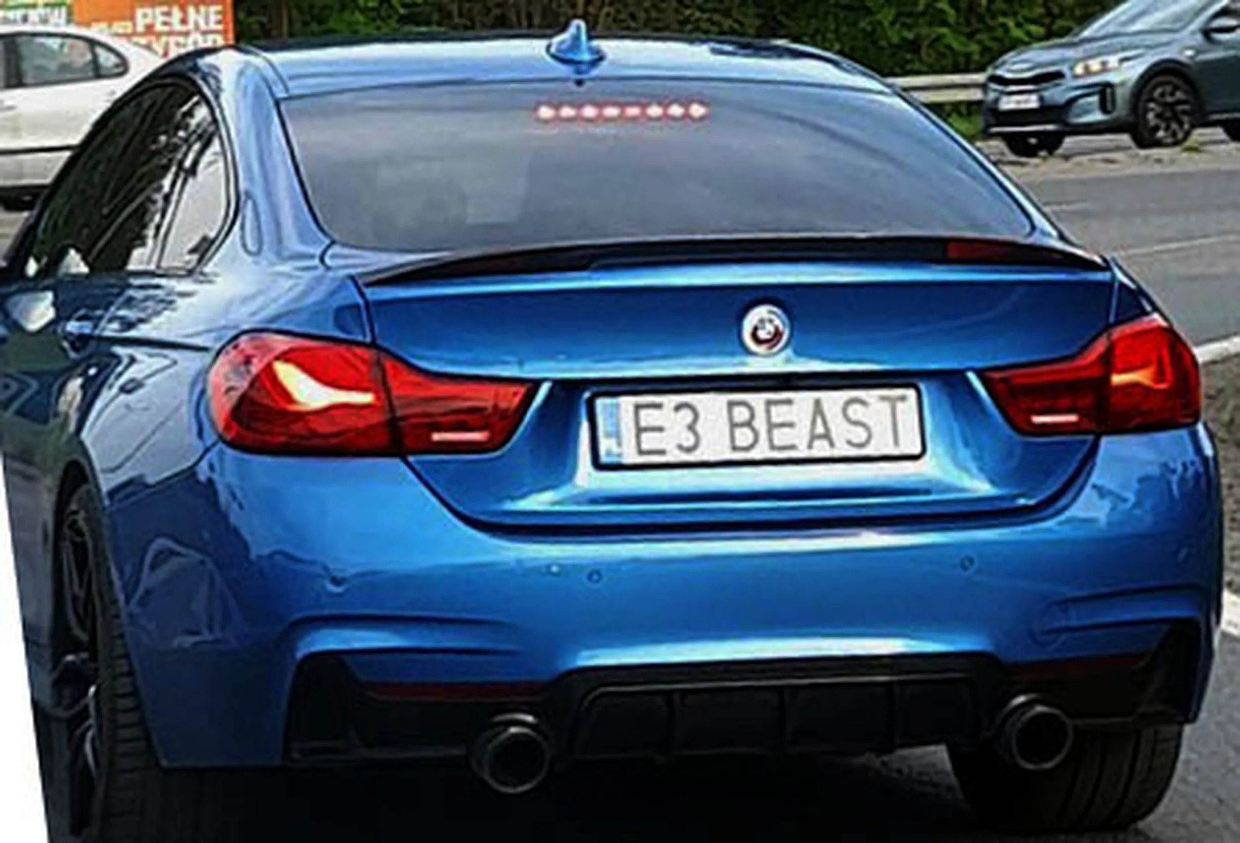 Fajny numer, blacha E3 BEAST