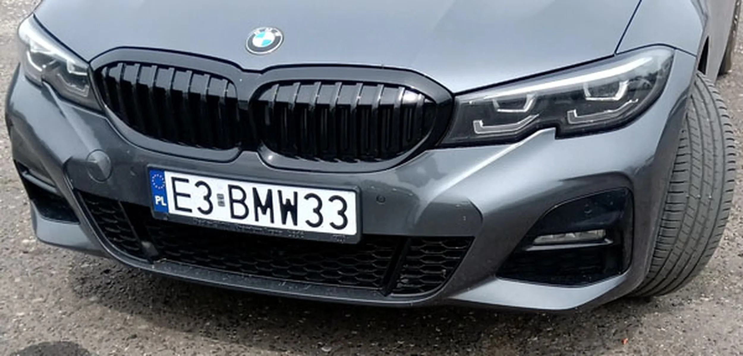 Fajny numer, blacha E3 BMW33