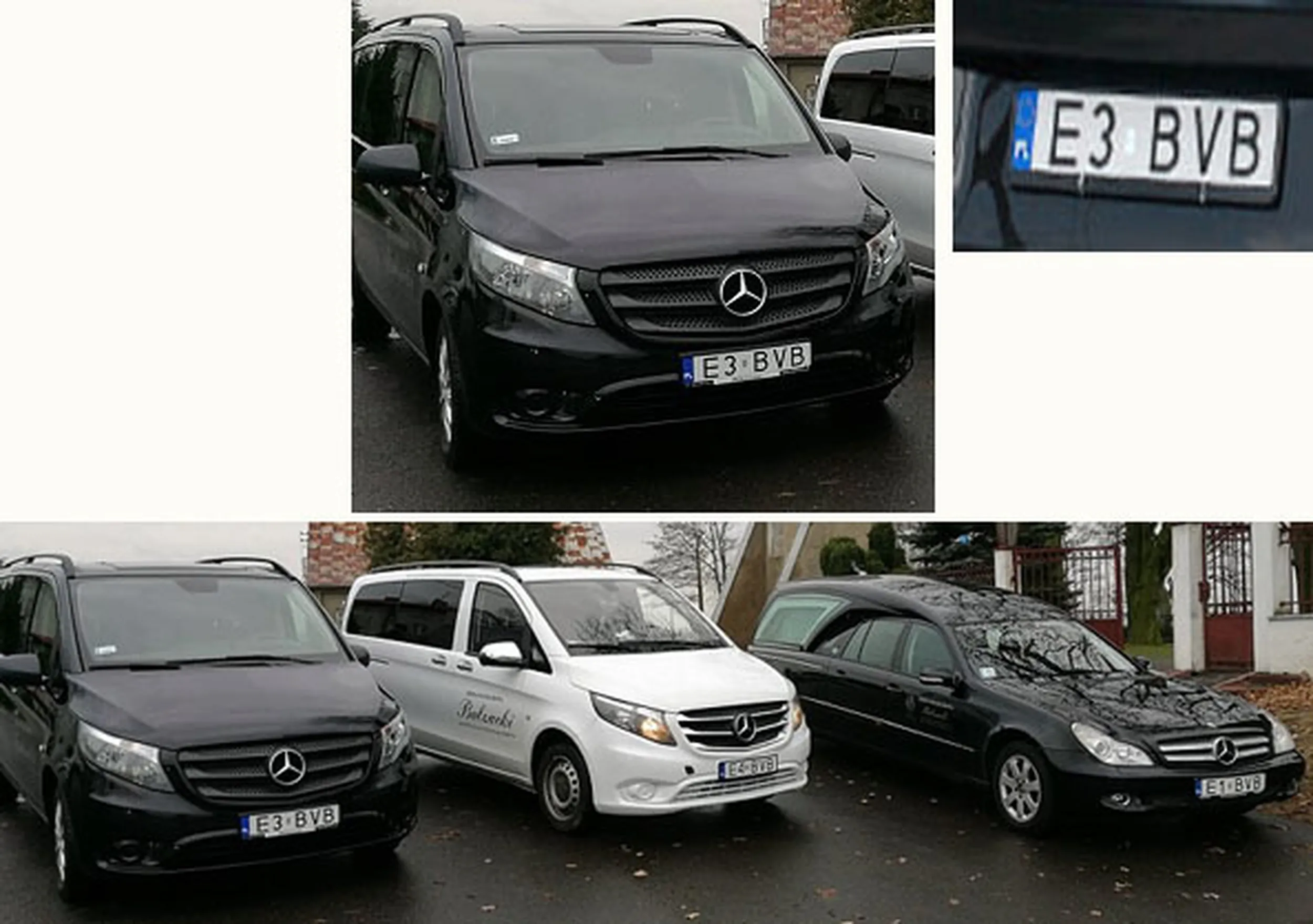 Fajny numer, blacha E3 BVB