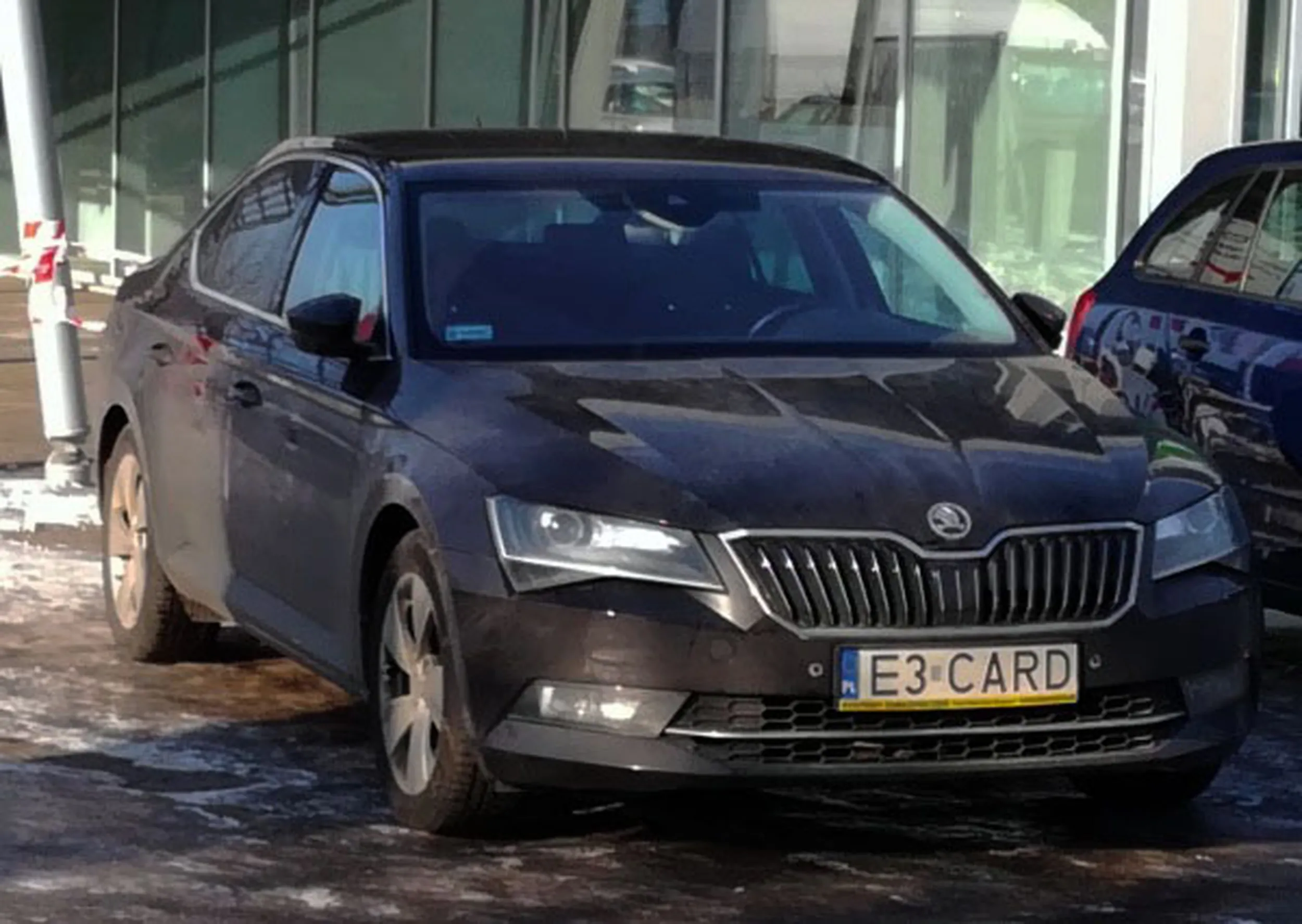 Fajny numer, blacha E3 CARD