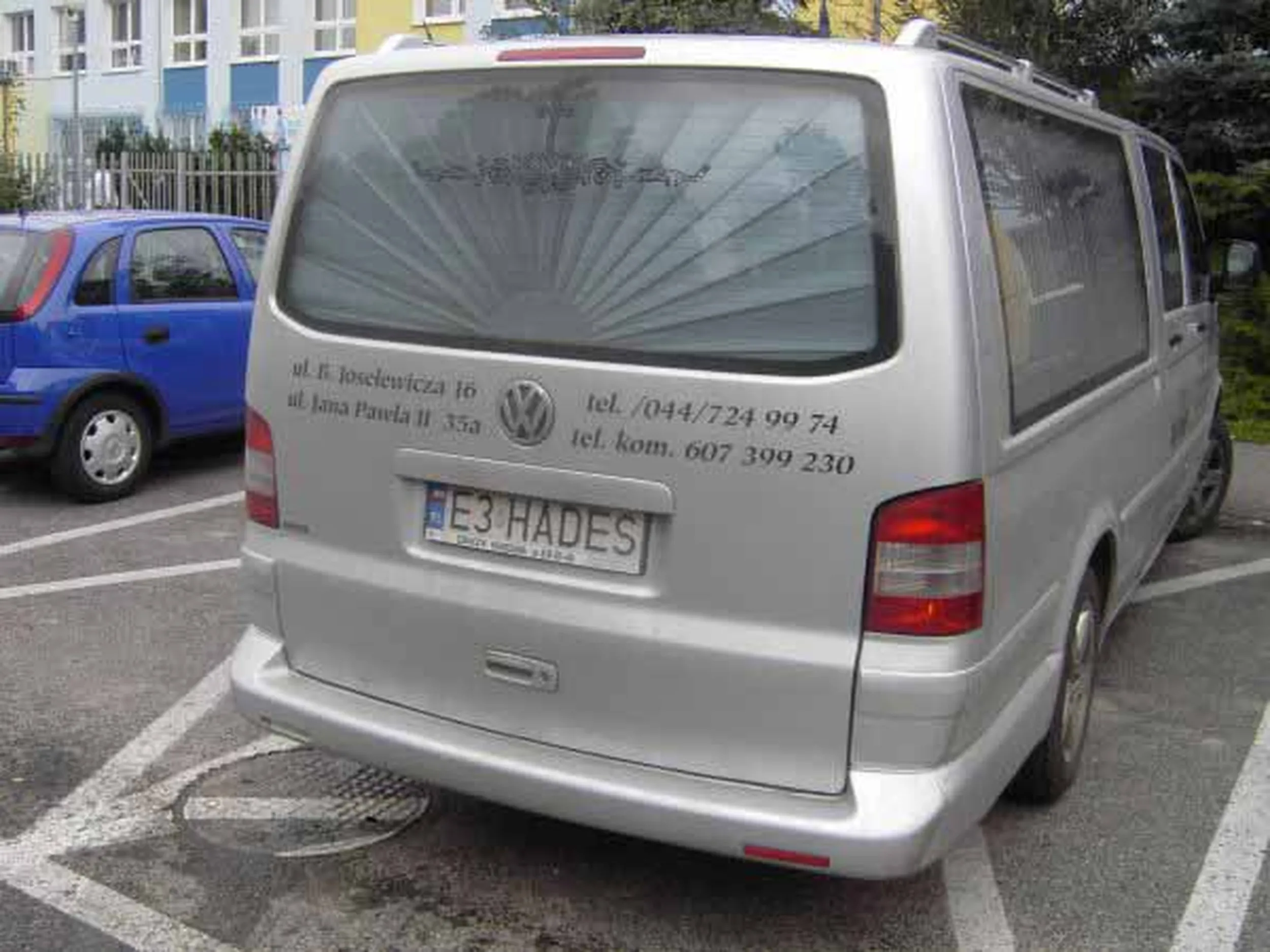 Fajny numer, blacha E3 HADES