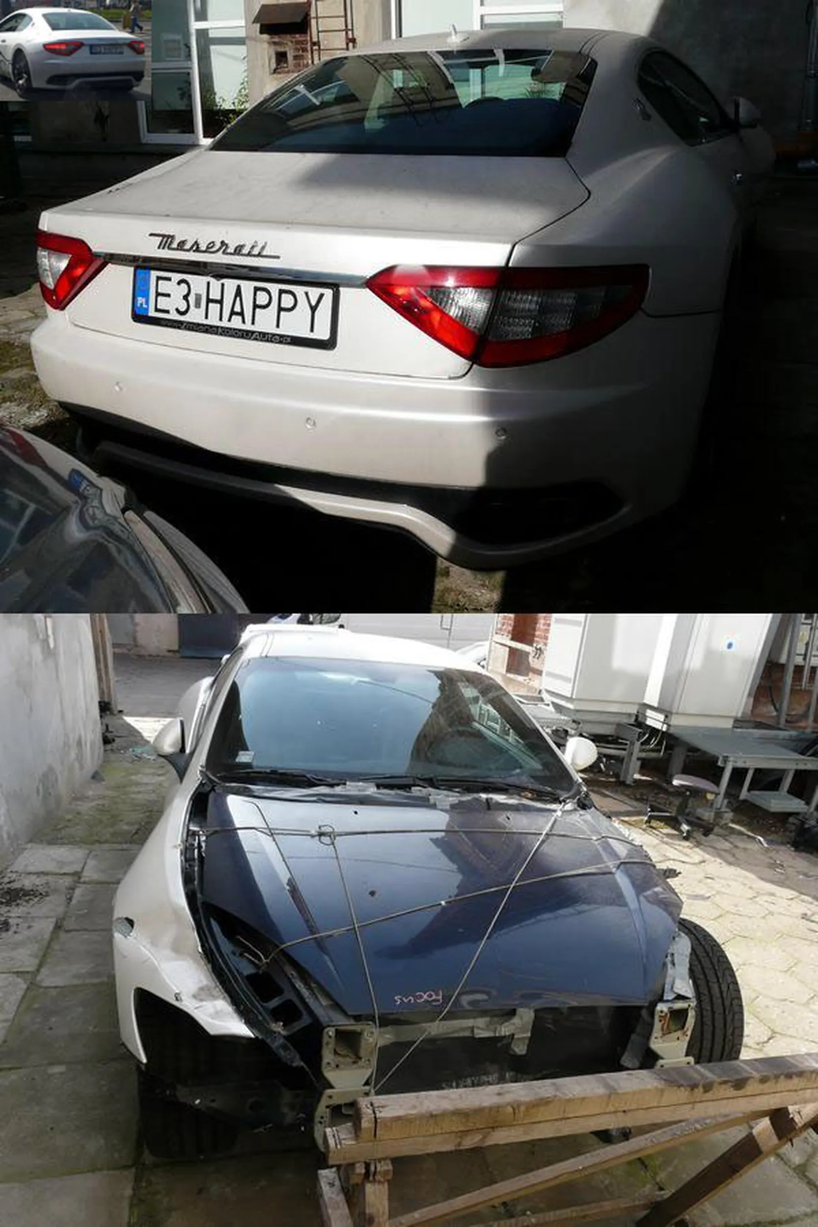 Fajny numer, blacha E3 HAPPY