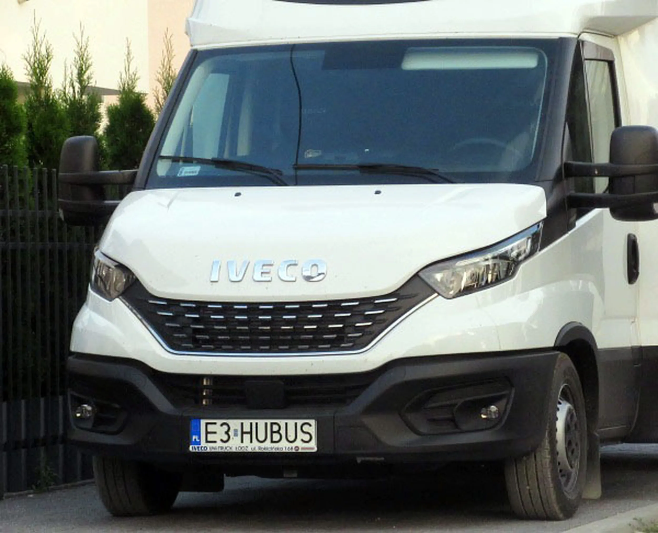 Fajny numer, blacha E3 HUBUS