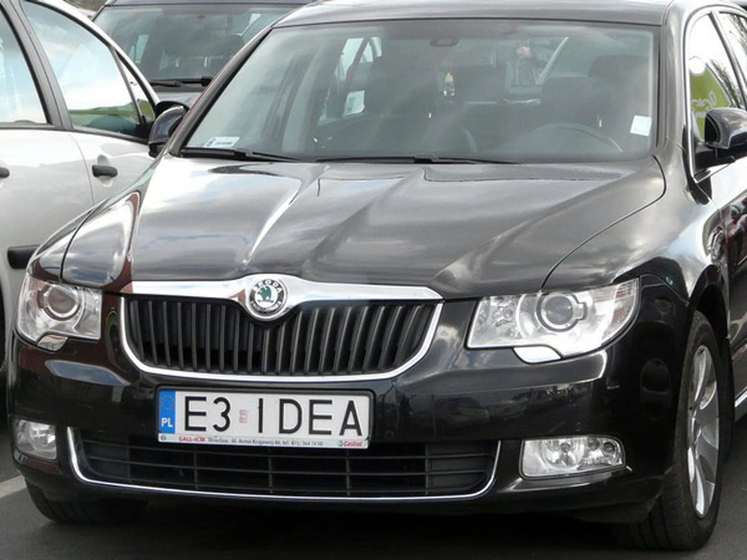 Fajny numer, blacha E3 IDEA