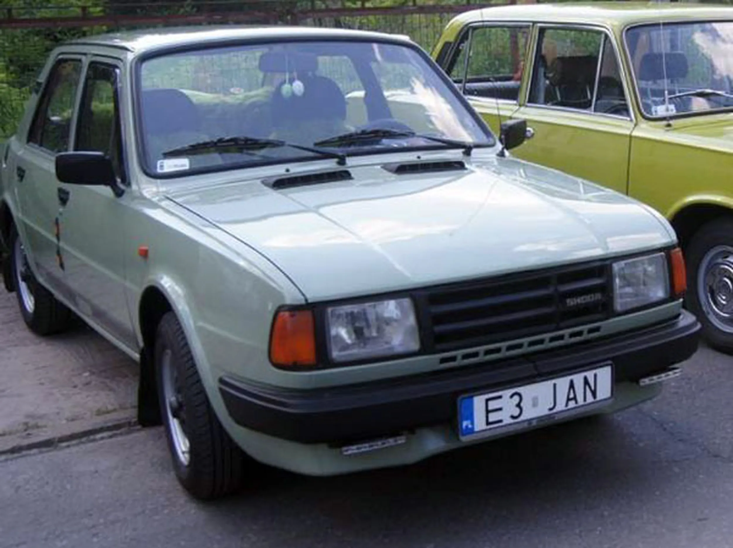 Fajny numer, blacha E3 JAN