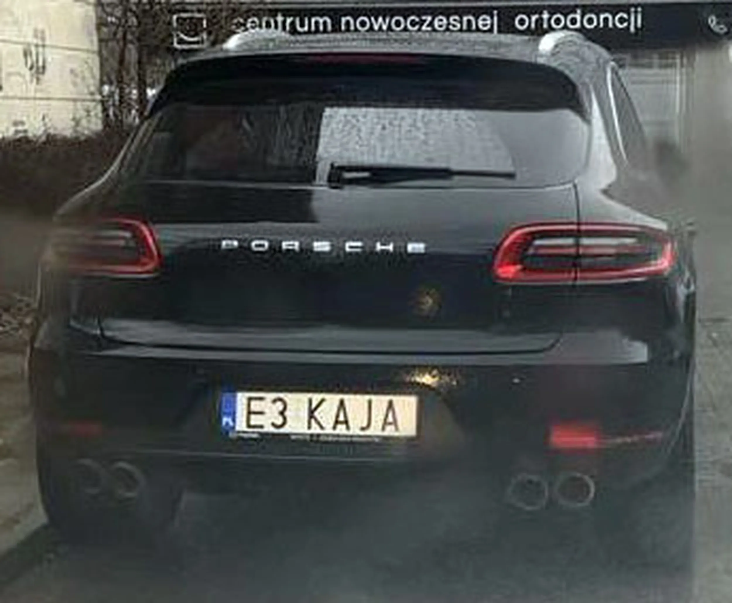 Fajny numer, blacha E3 KAJA