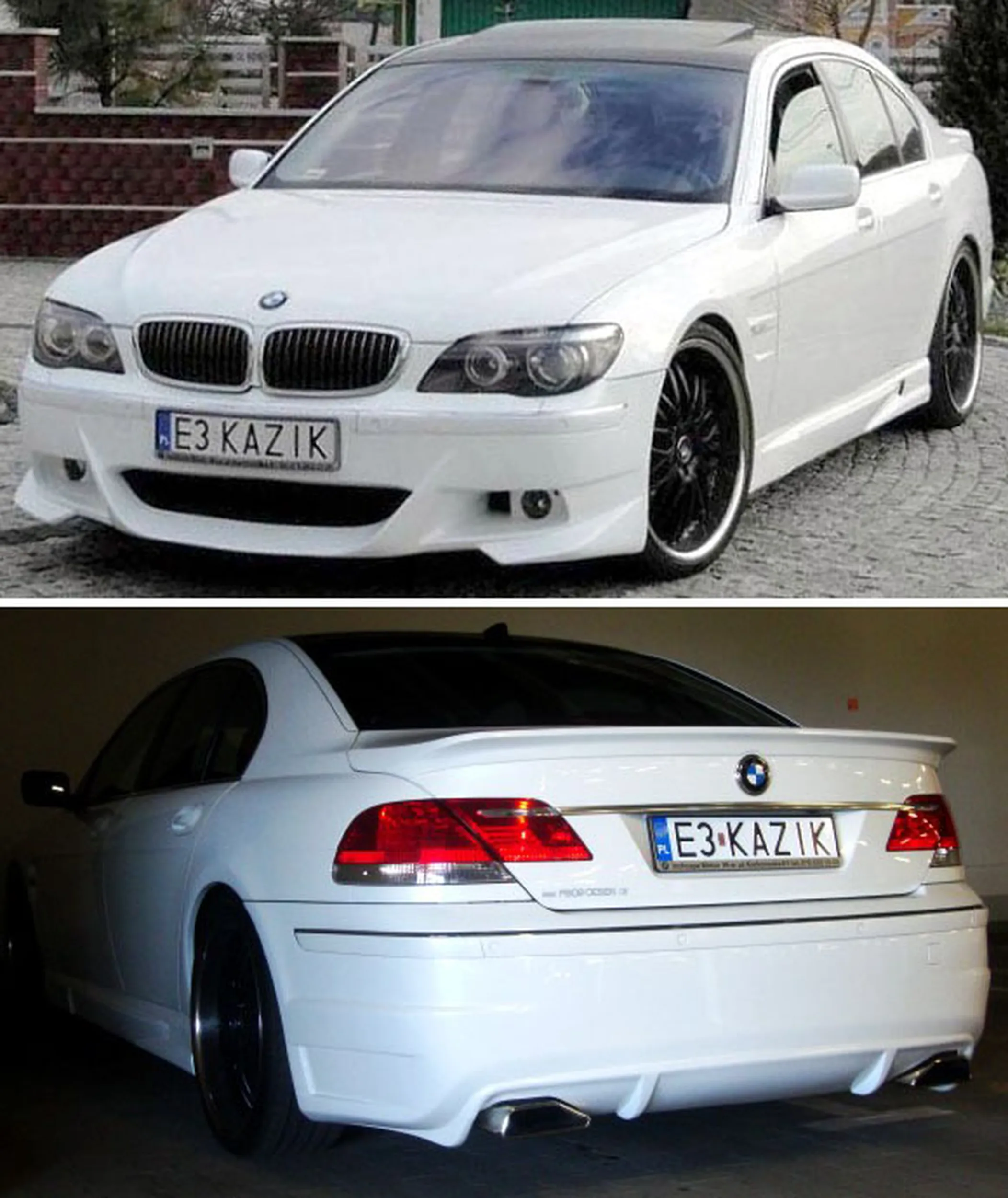 Fajny numer, blacha E3 KAZIK