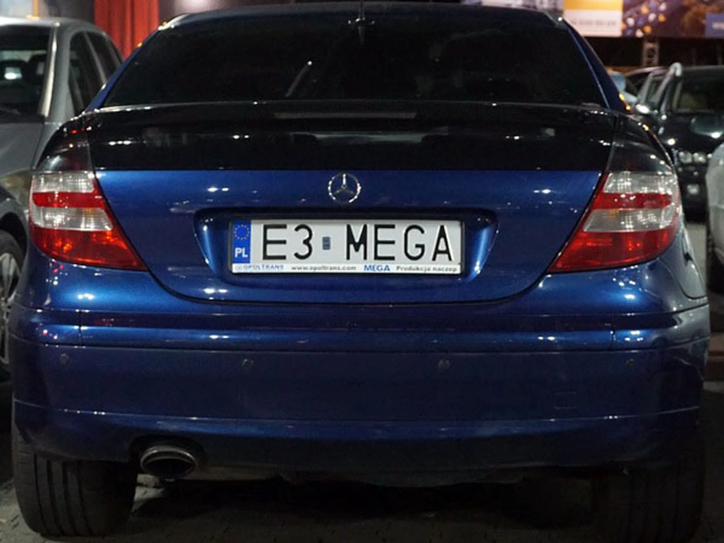 Fajny numer, blacha E3 MEGA