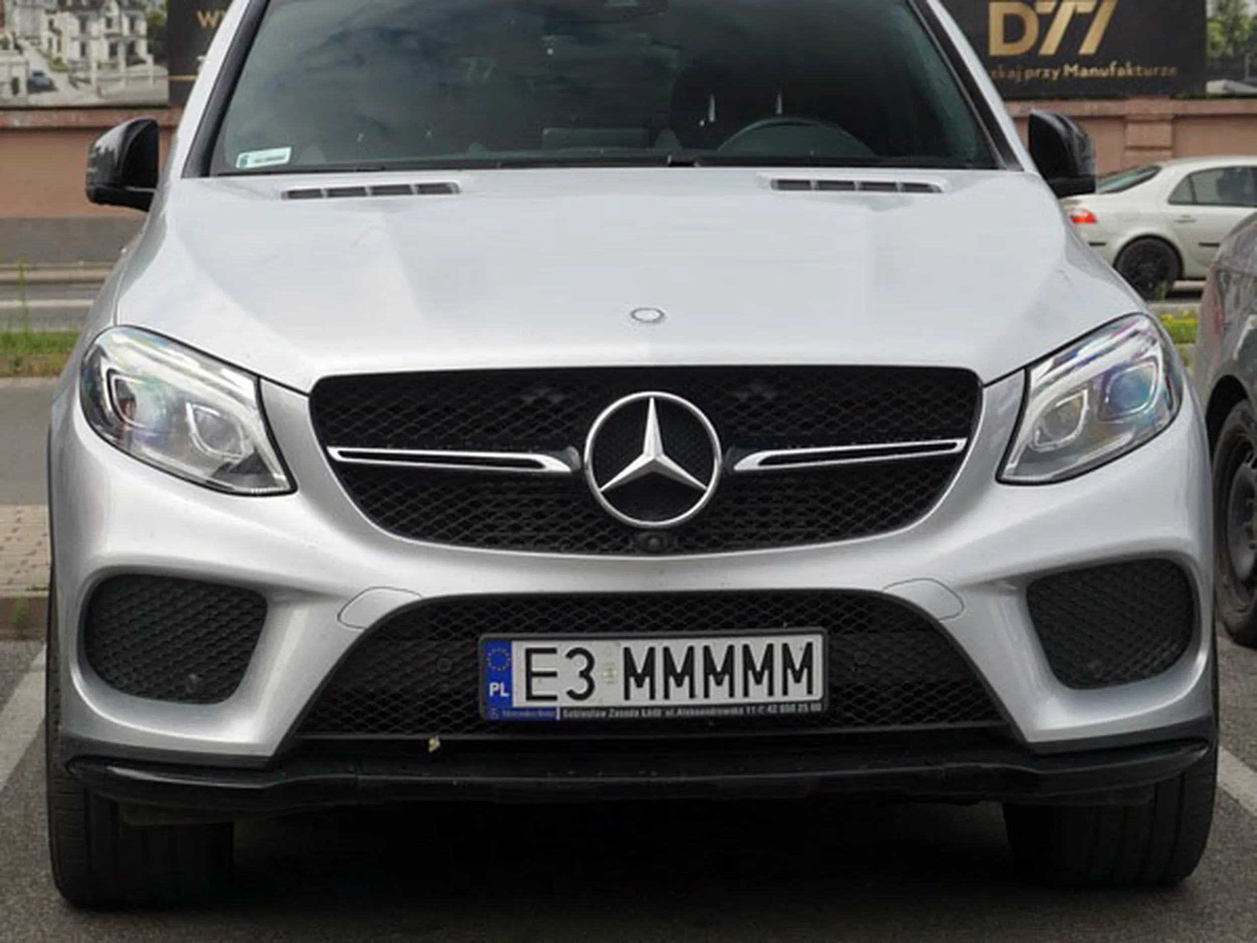 Fajny numer, blacha E3 MMMMM