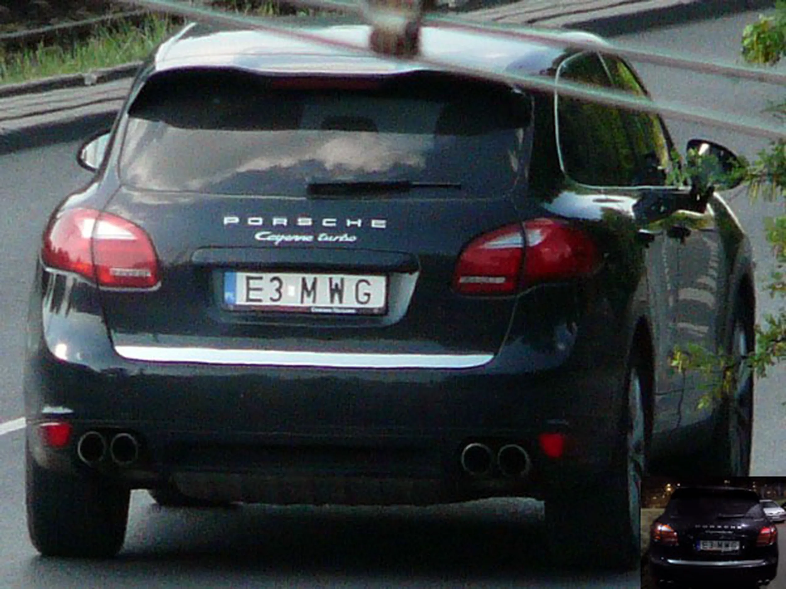 Fajny numer, blacha E3 MWG