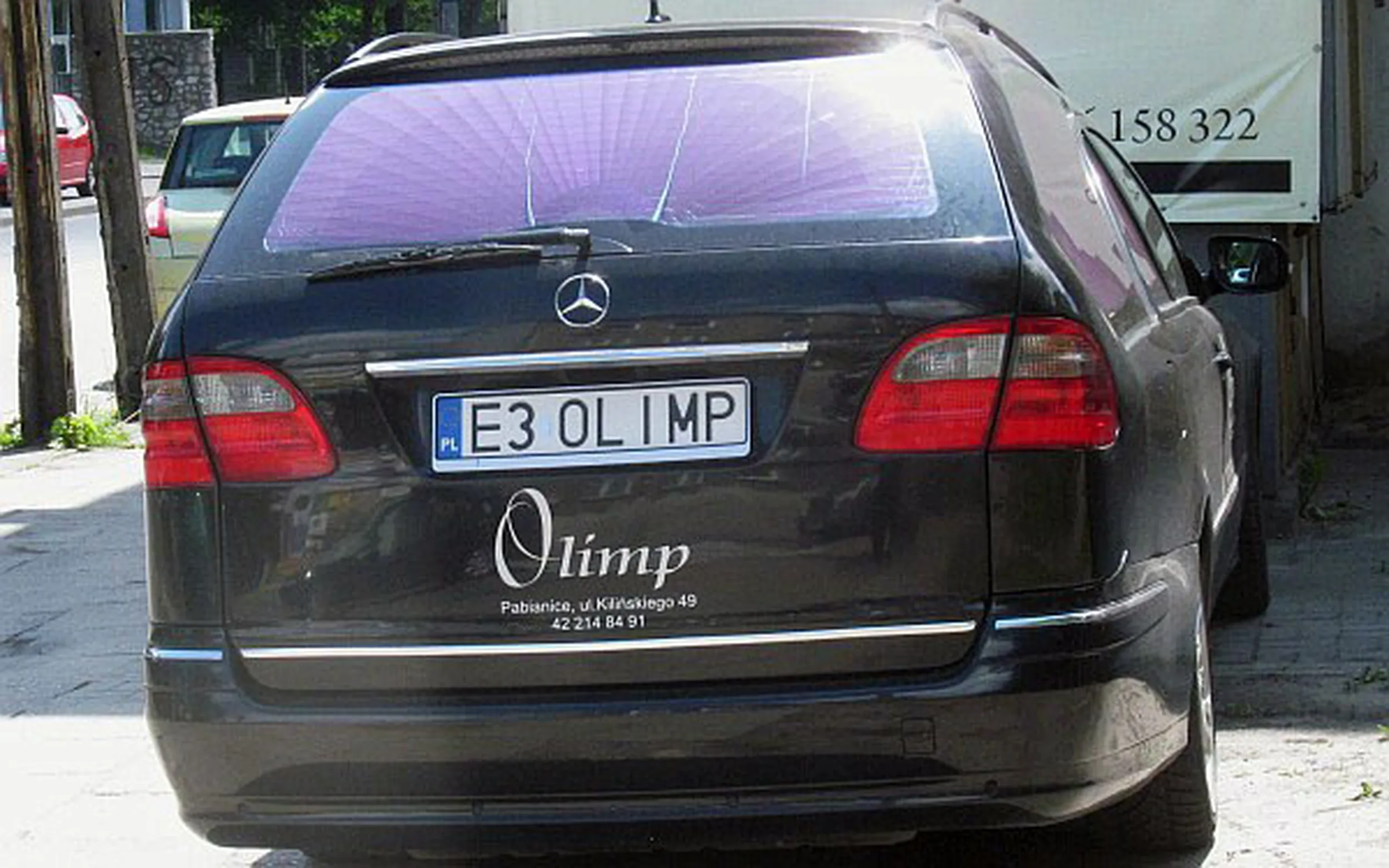 Fajny numer, blacha E3 OLIMP