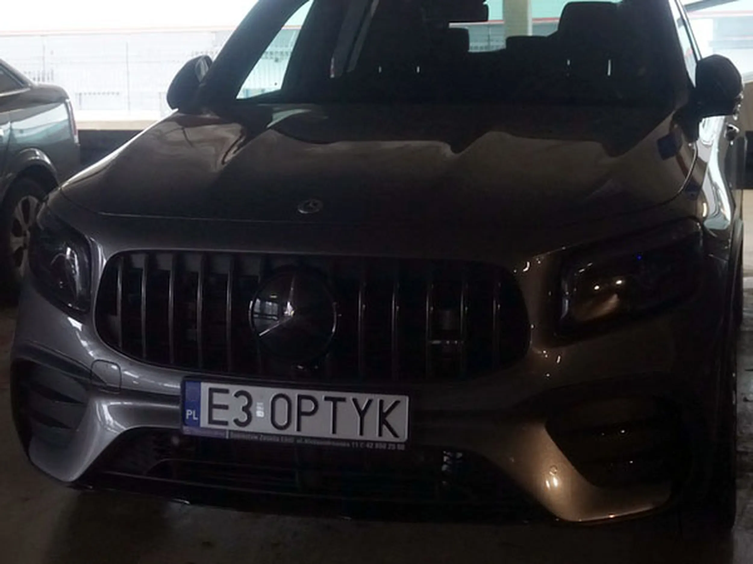 Fajny numer, blacha E3 OPTYK