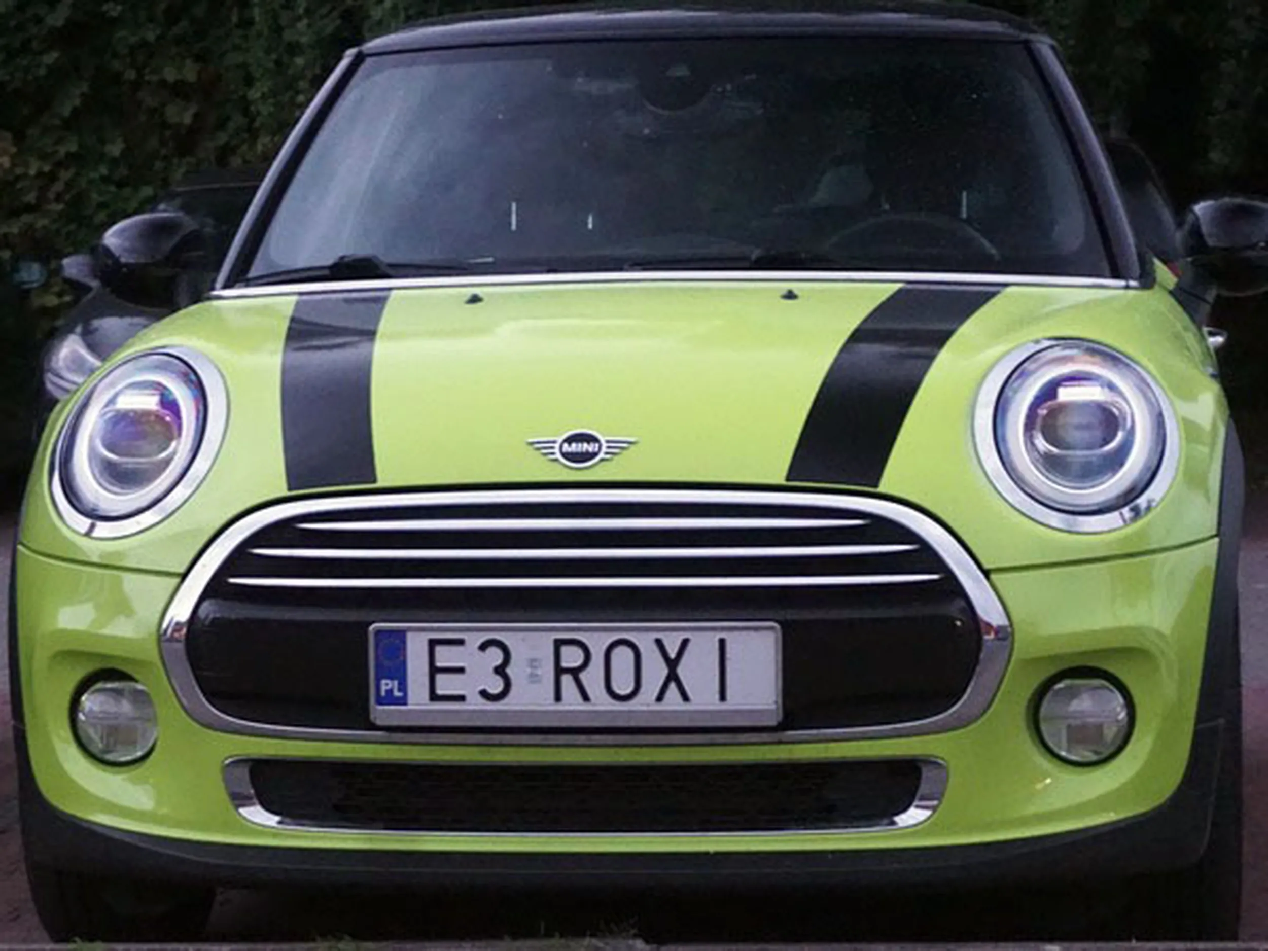 Fajny numer, blacha E3 ROXI