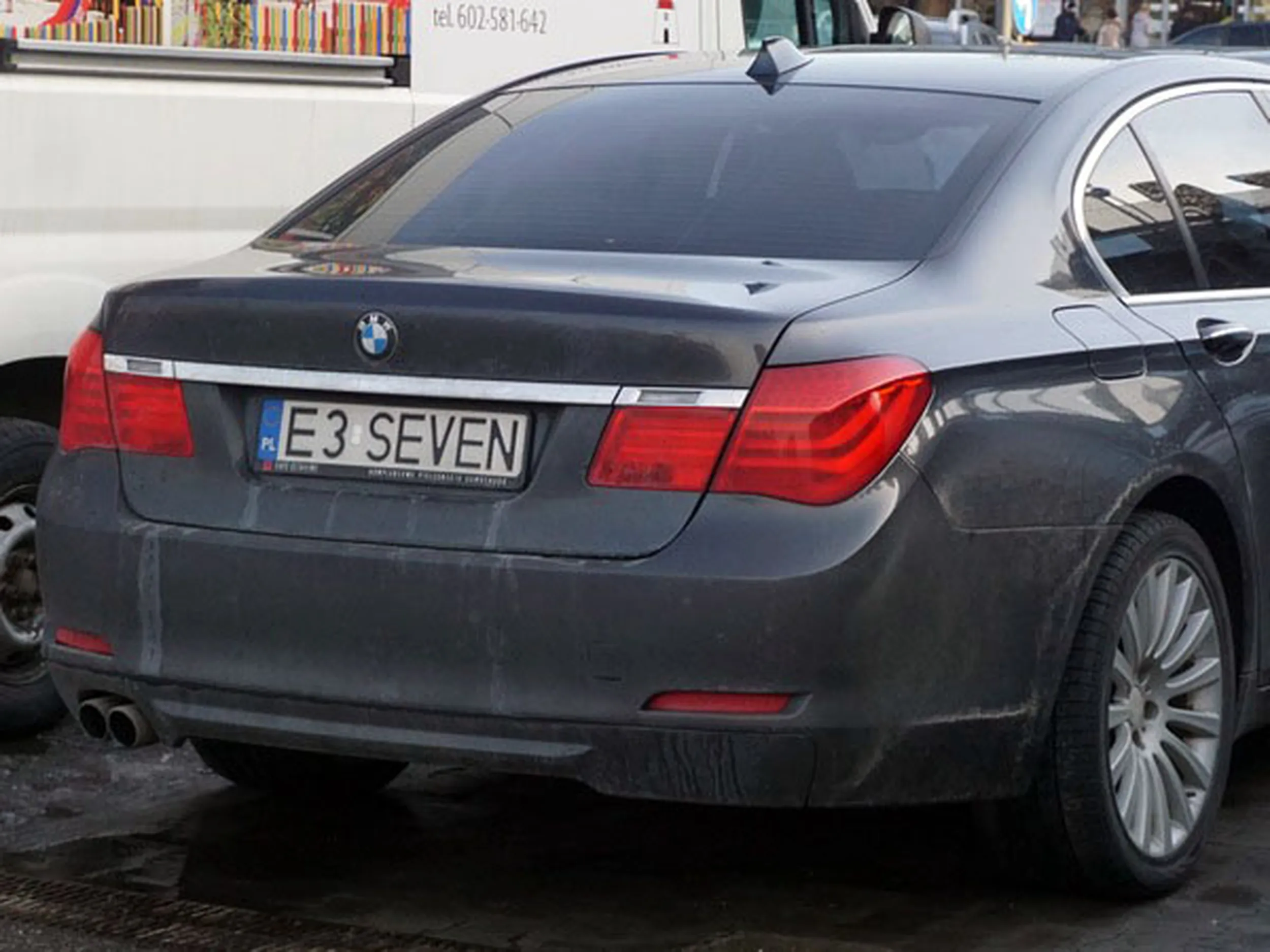 Fajny numer, blacha E3 SEVEN