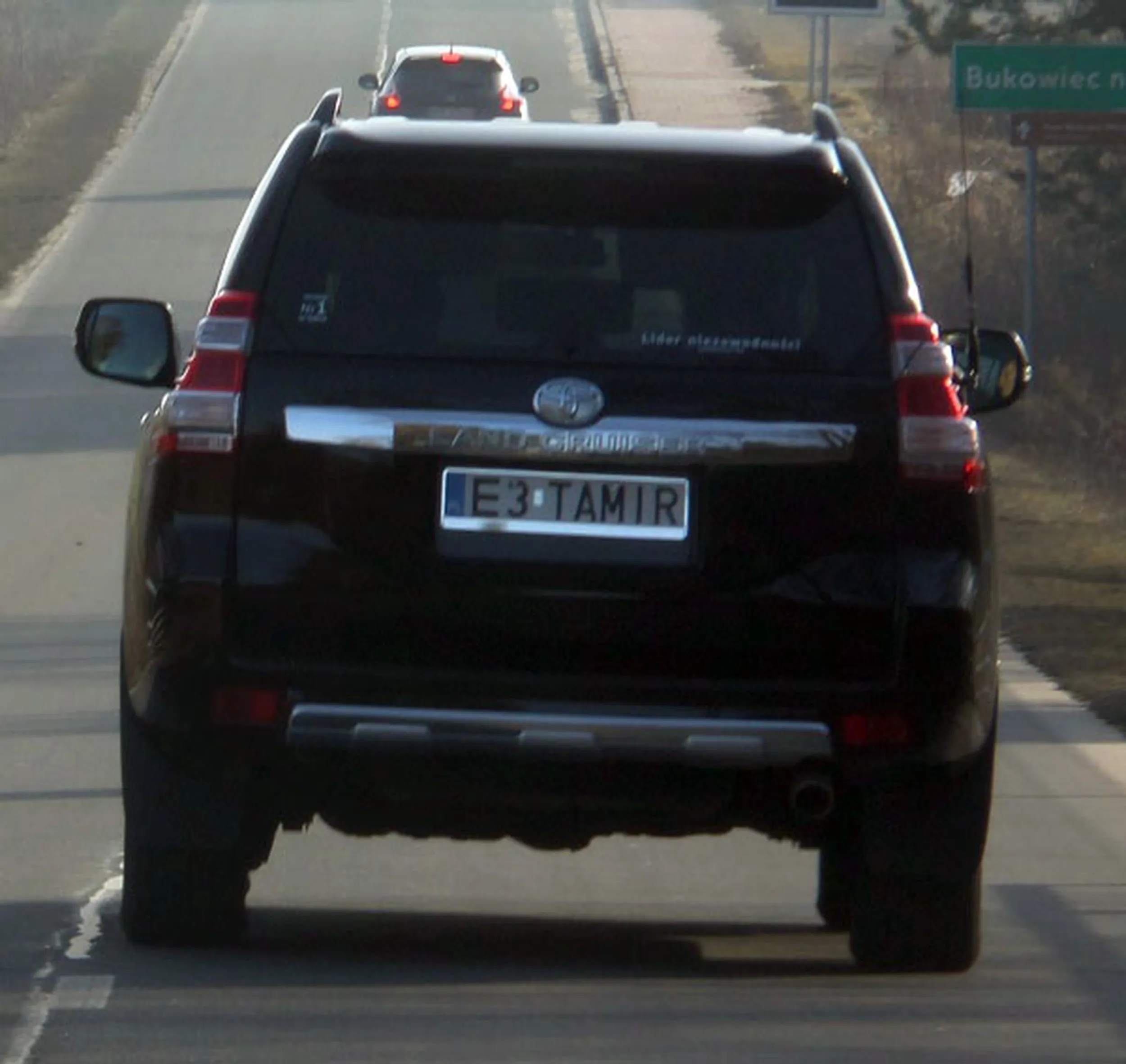 Fajny numer, blacha E3 TAMIR