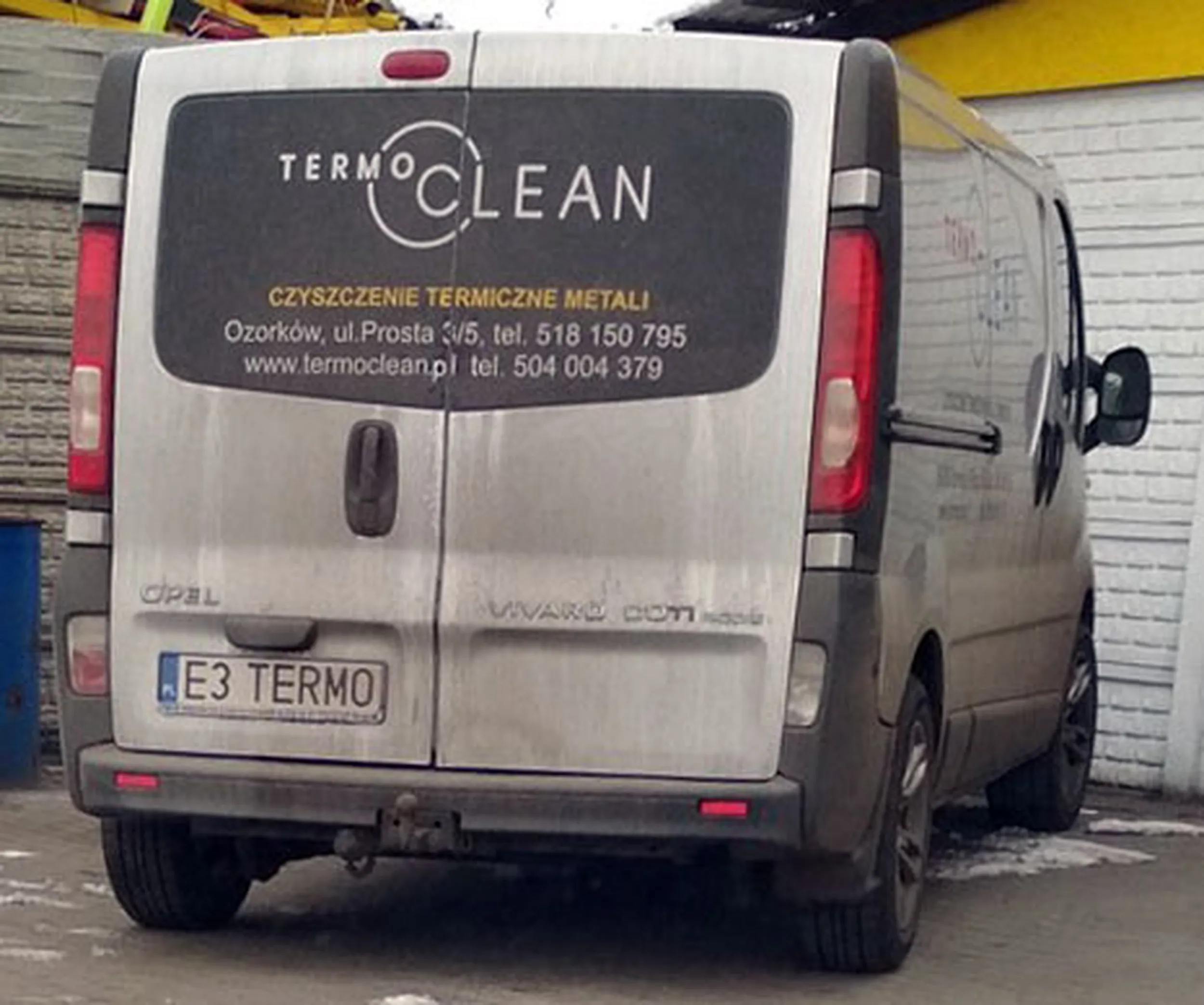 Fajny numer, blacha E3 TERMO