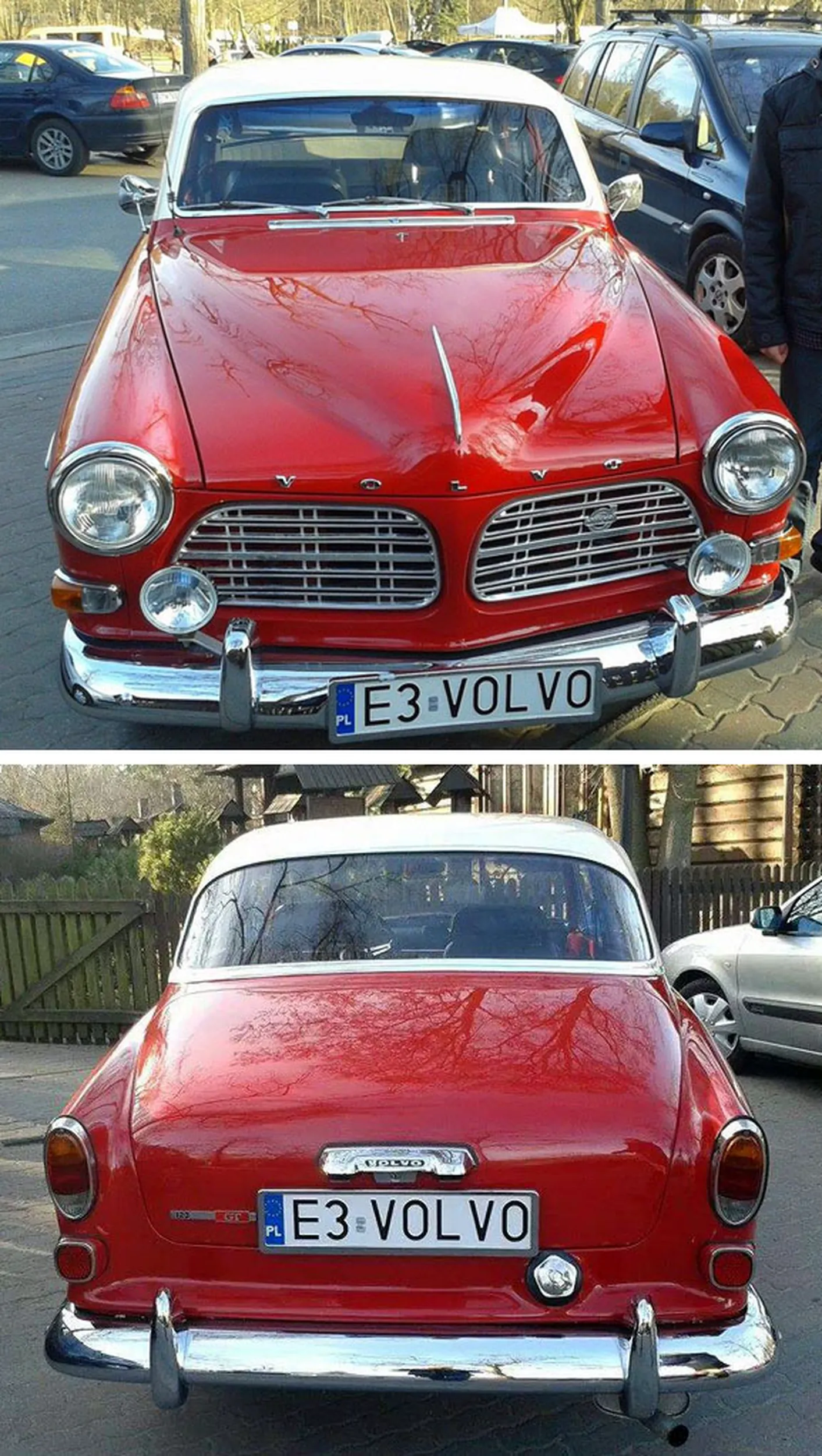Fajny numer, blacha E3 VOLVO