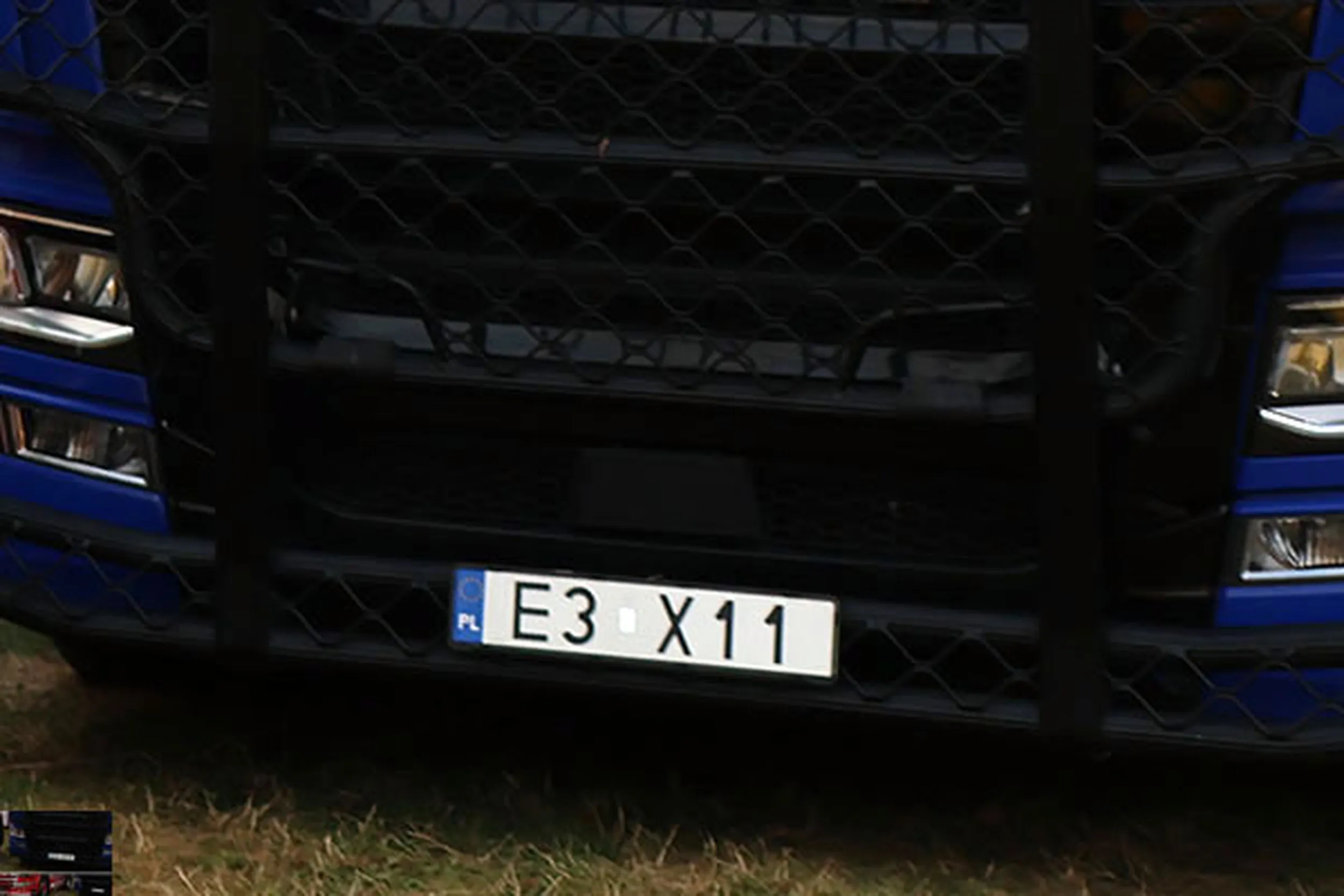 Fajny numer, blacha E3 X11