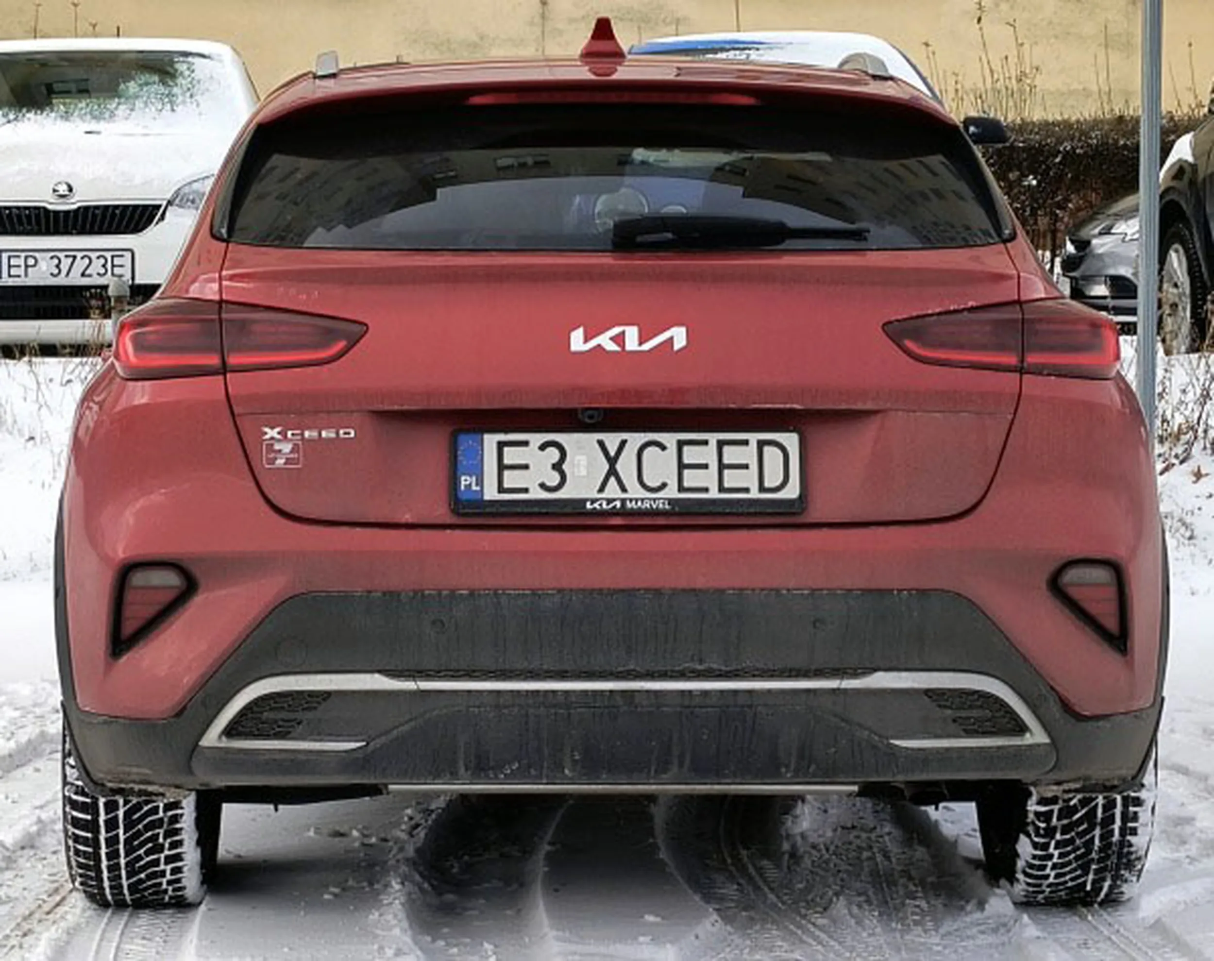 Fajny numer, blacha E3 XCEED