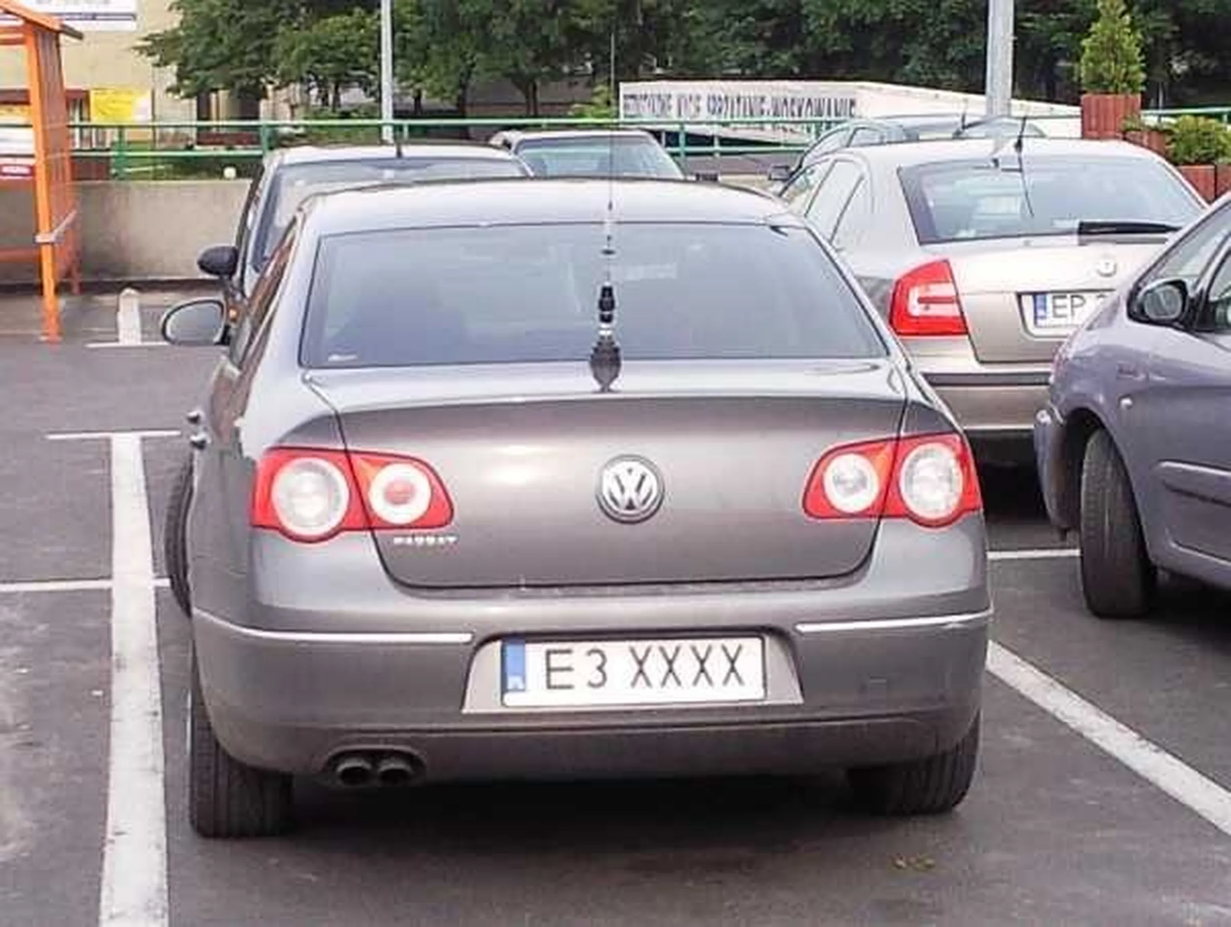 Fajny numer, blacha E3 XXXX