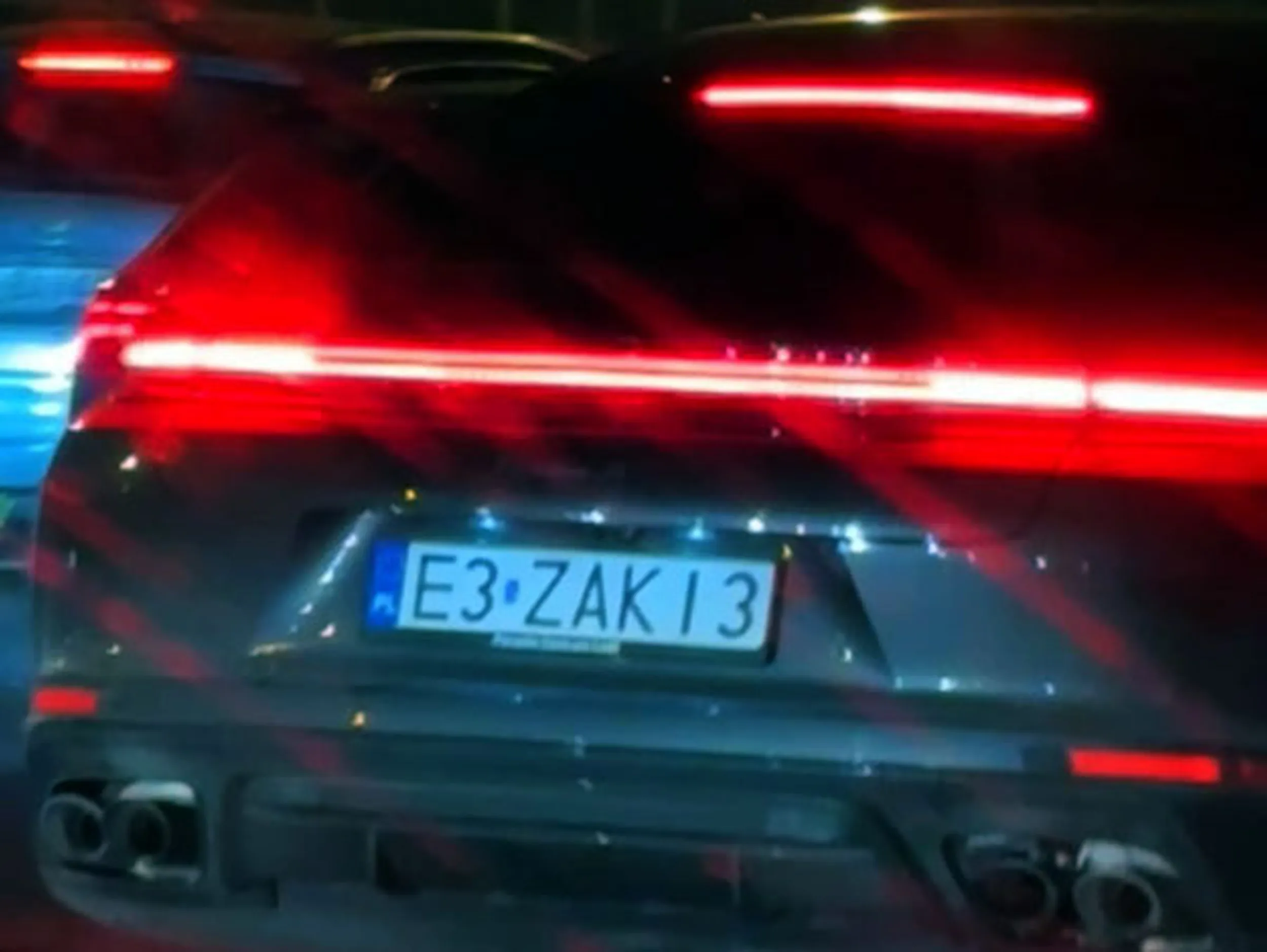 Fajny numer, blacha E3 ZAKI3