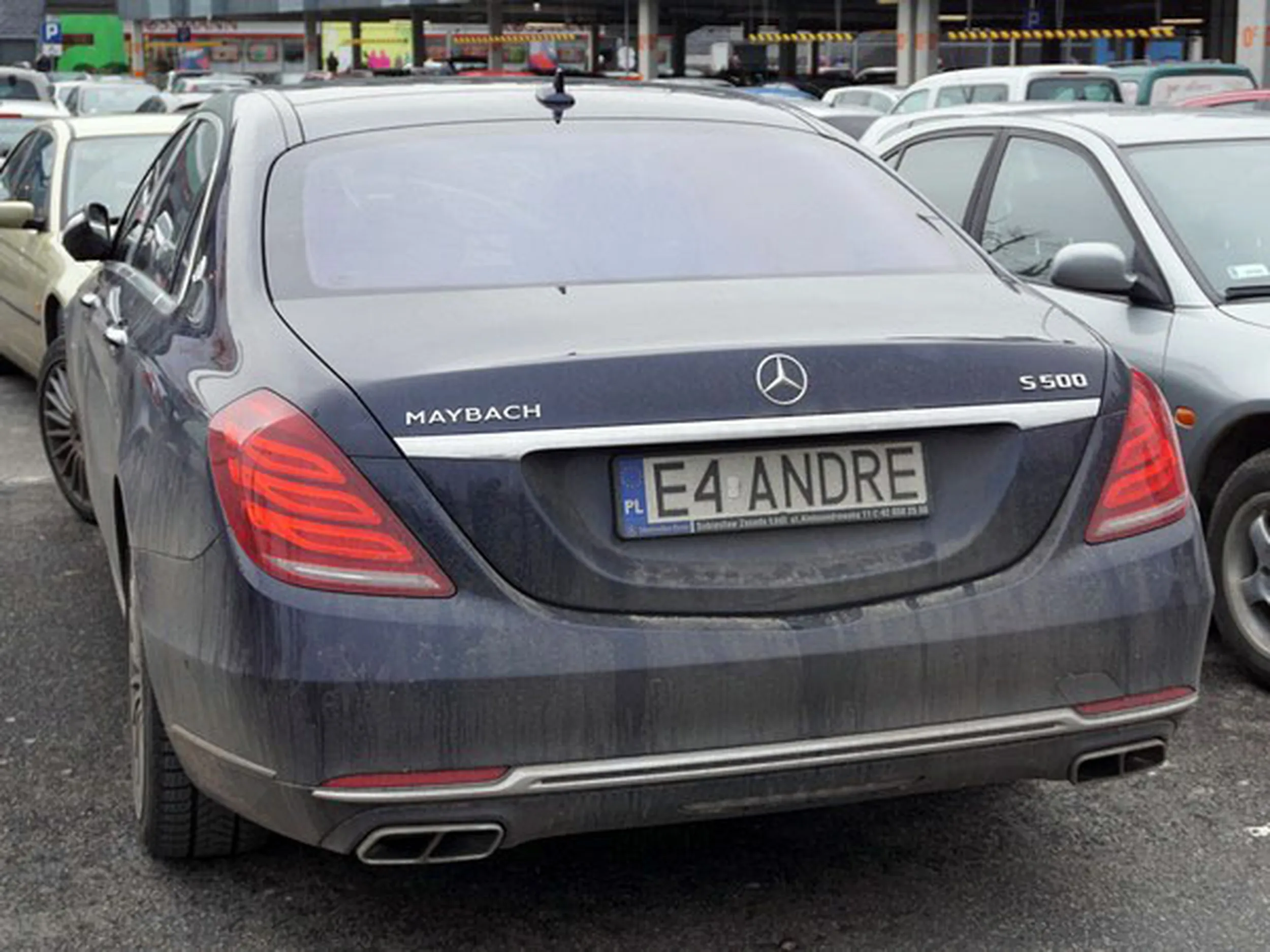 Fajny numer, blacha E4 ANDRE