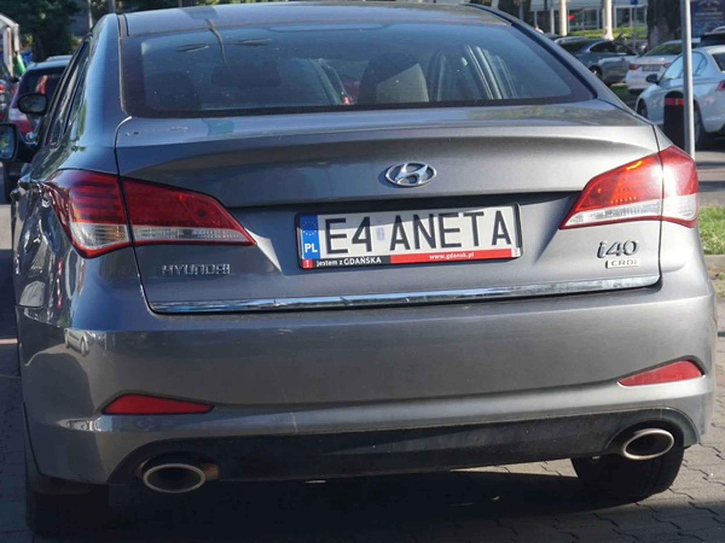 Fajny numer, blacha E4 ANETA