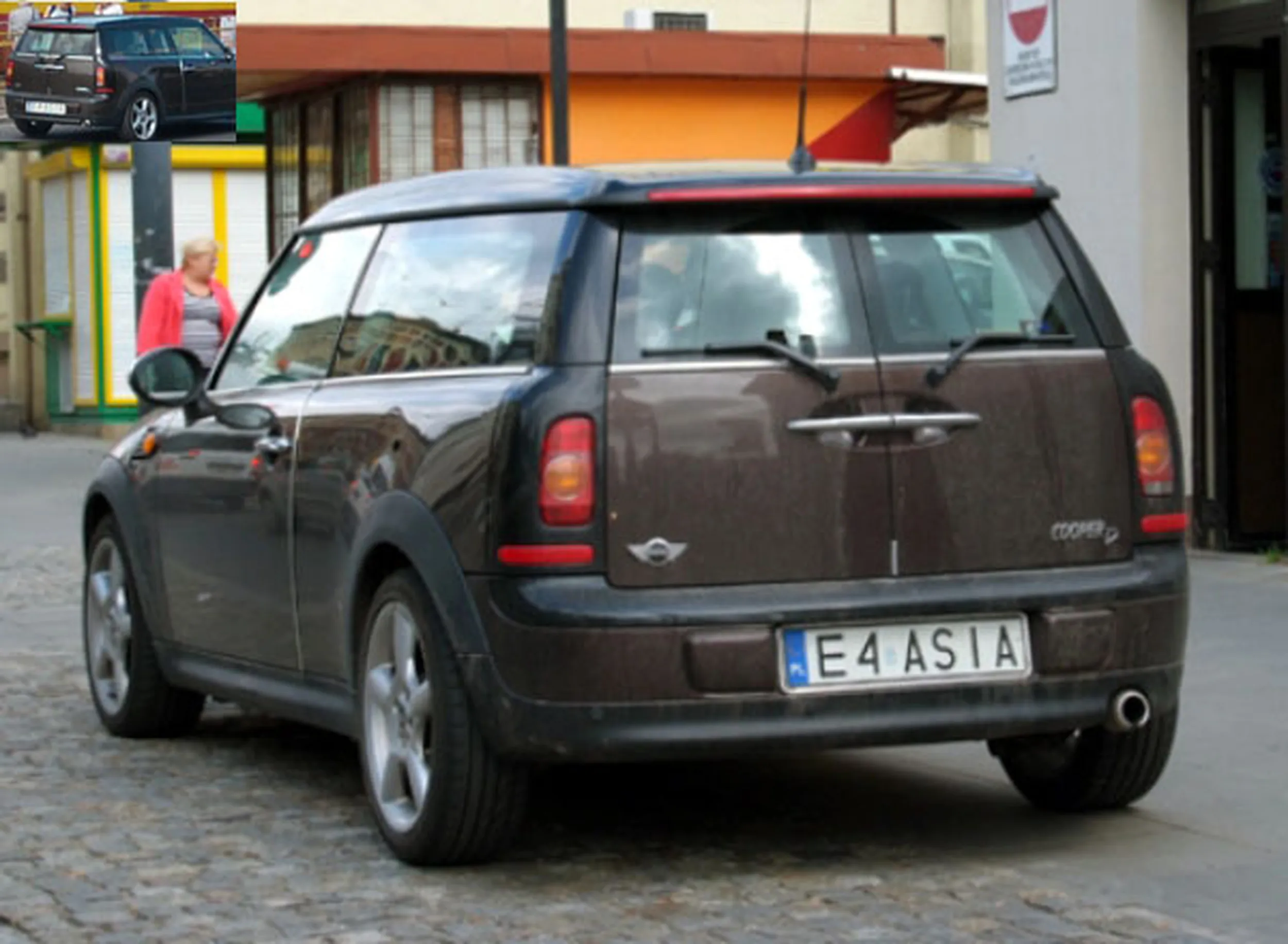 Fajny numer, blacha E4 ASIA