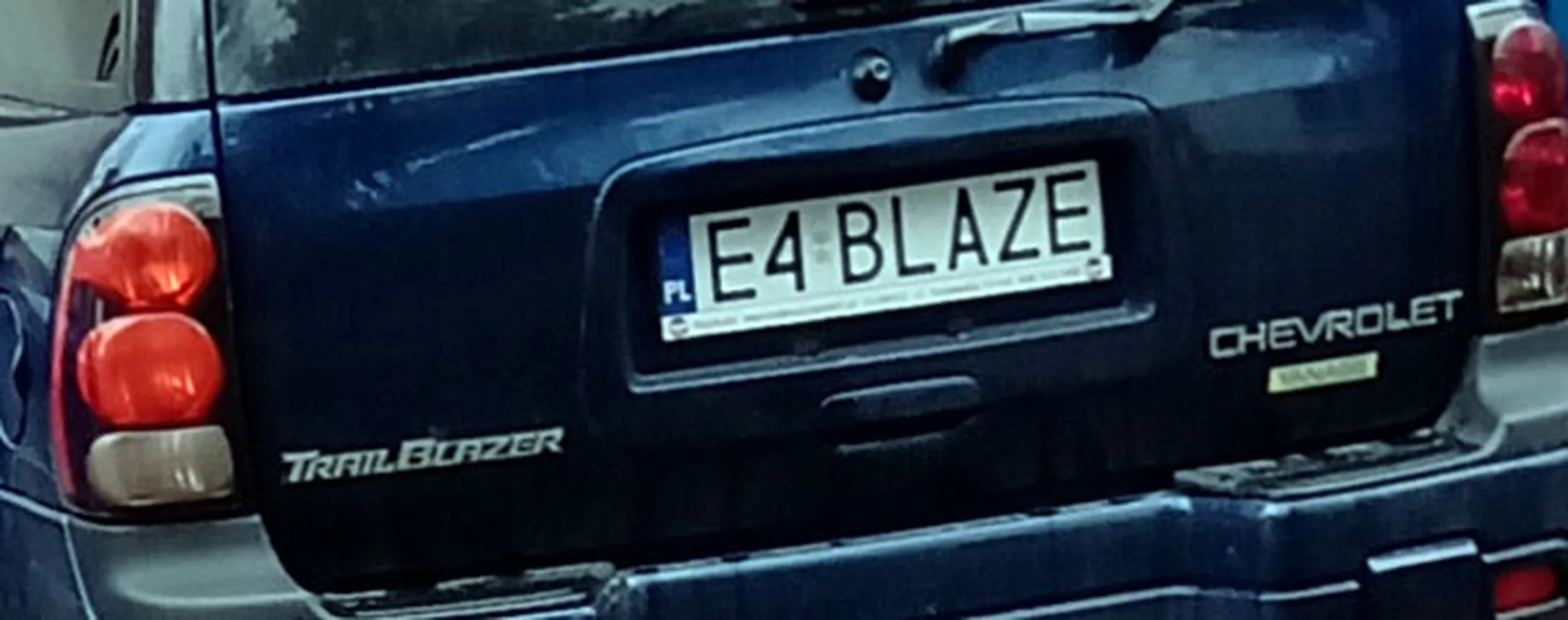 Fajny numer, blacha E4 BLAZE