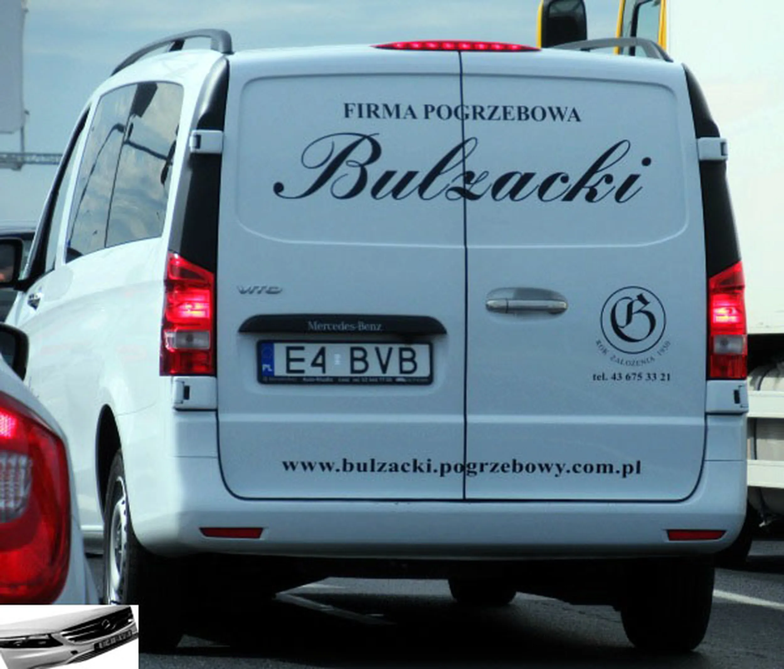 Fajny numer, blacha E4 BVB