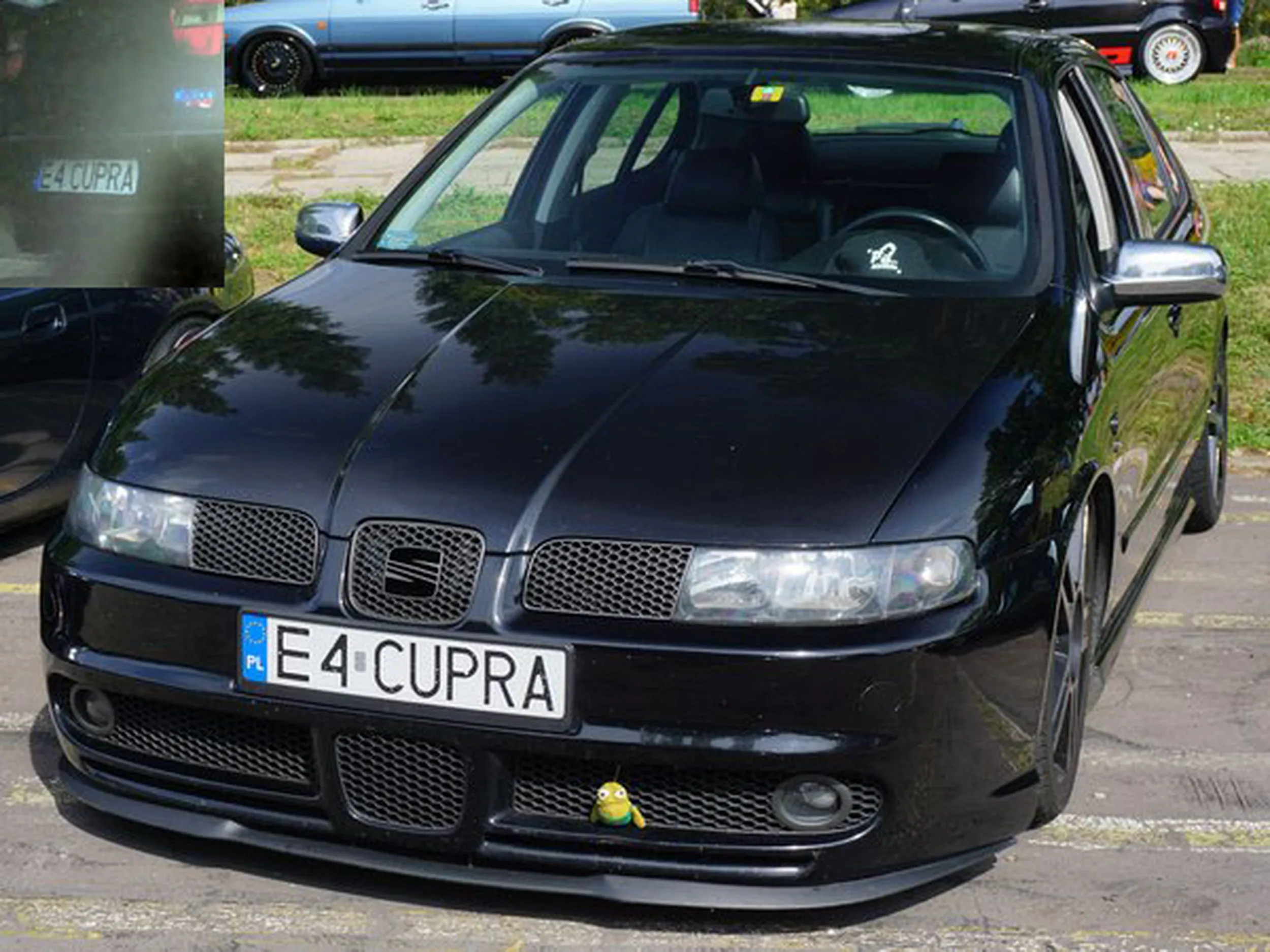 Fajny numer, blacha E4 CUPRA