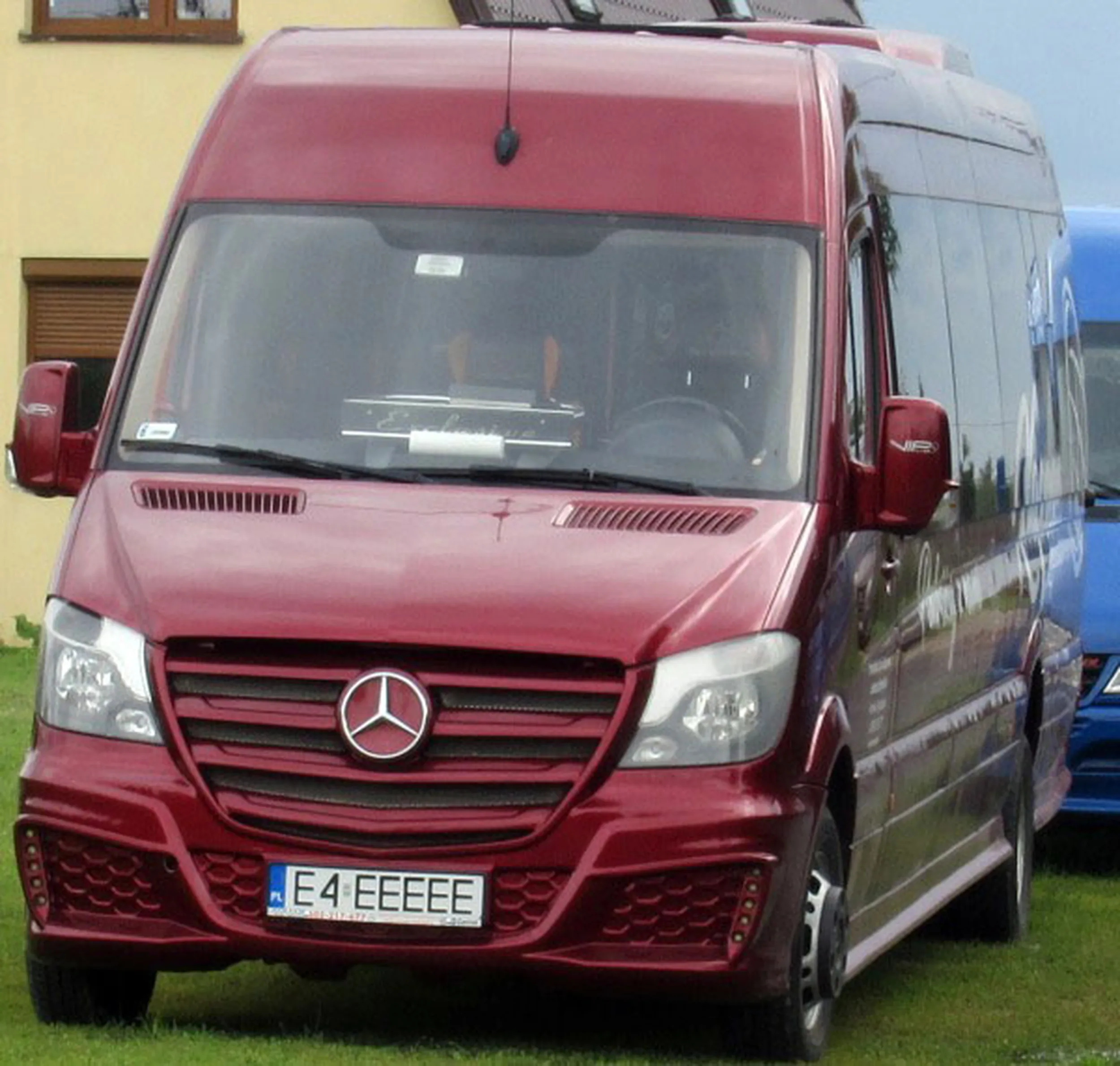 Fajny numer, blacha E4 EEEEE