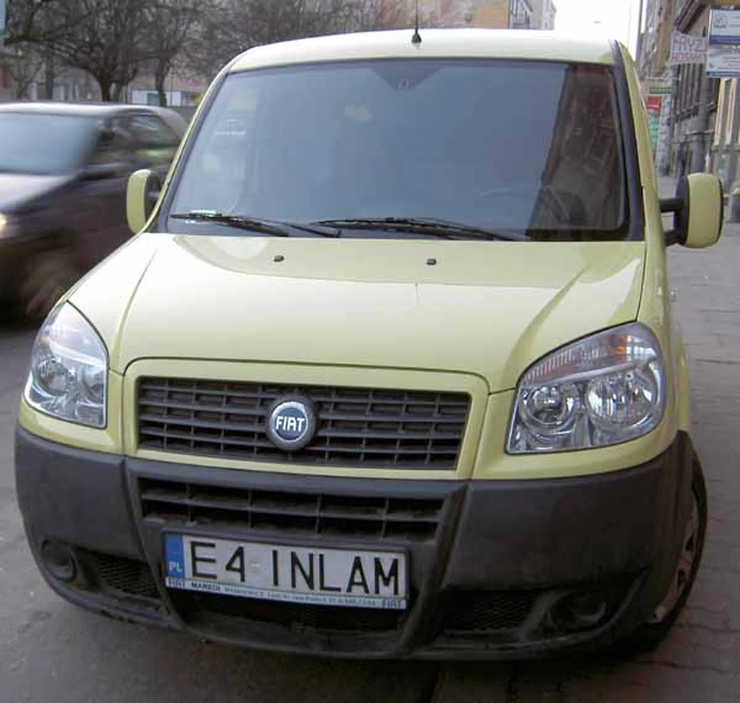 Fajny numer, blacha E4 INLAM