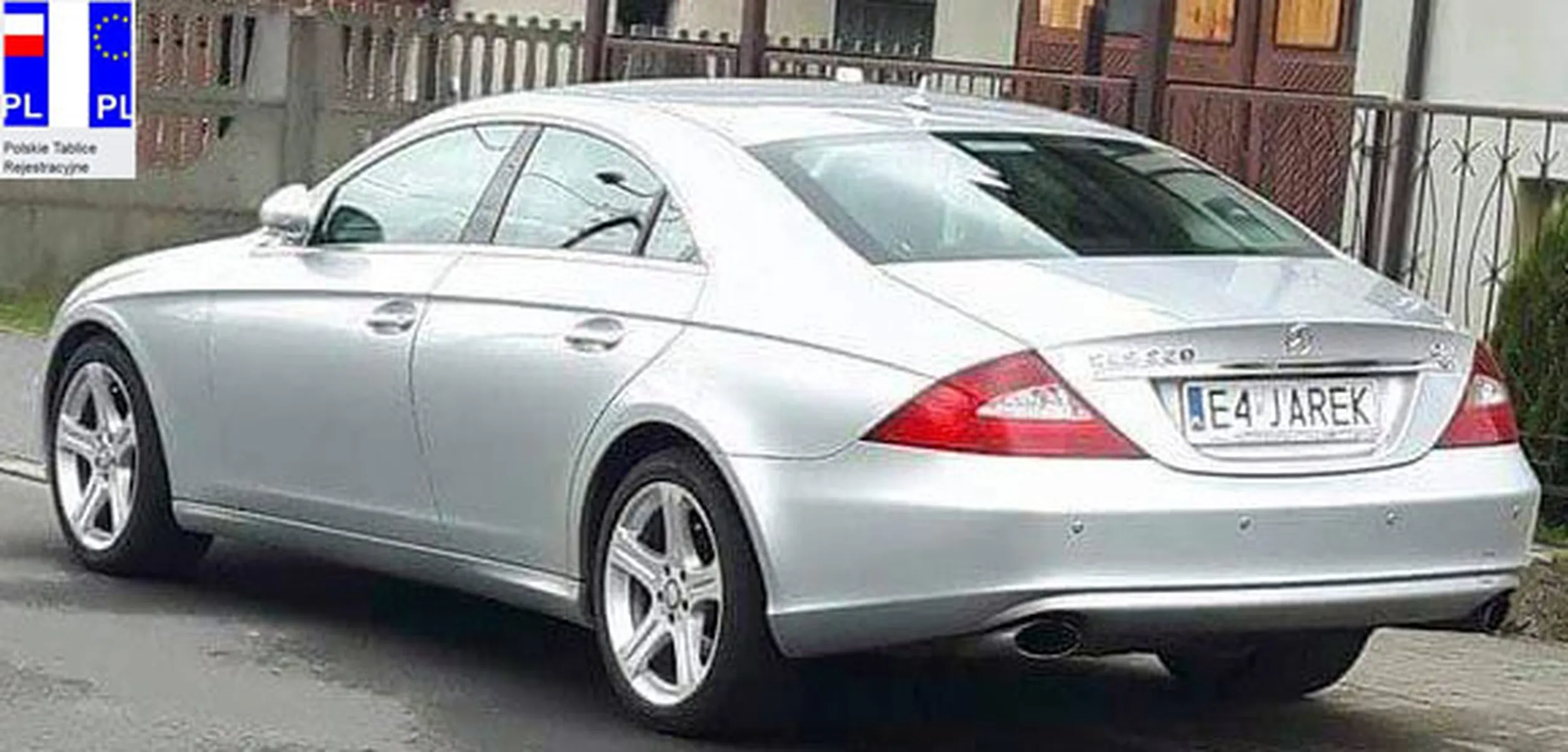 Fajny numer, blacha E4 JAREK