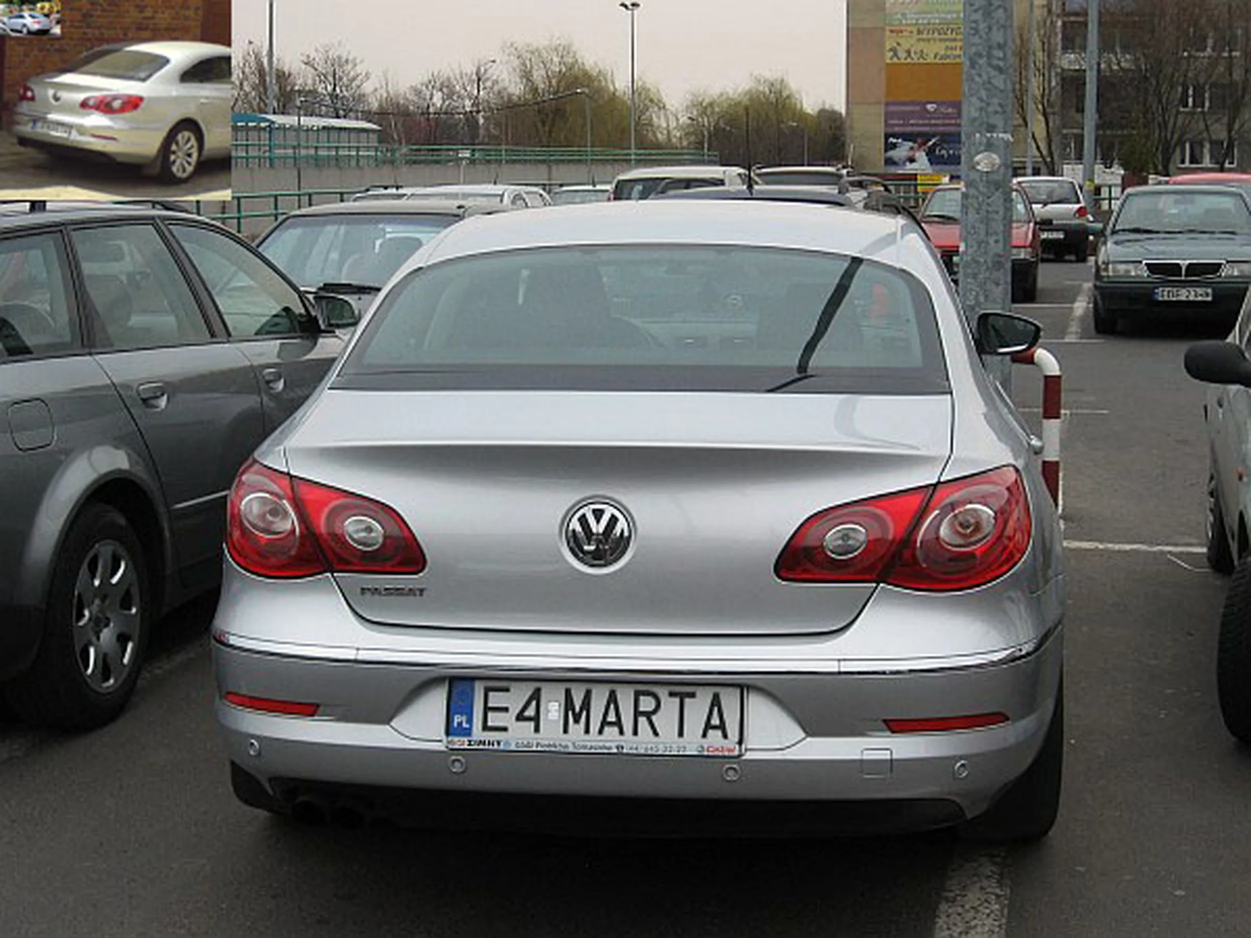 Fajny numer, blacha E4 MARTA