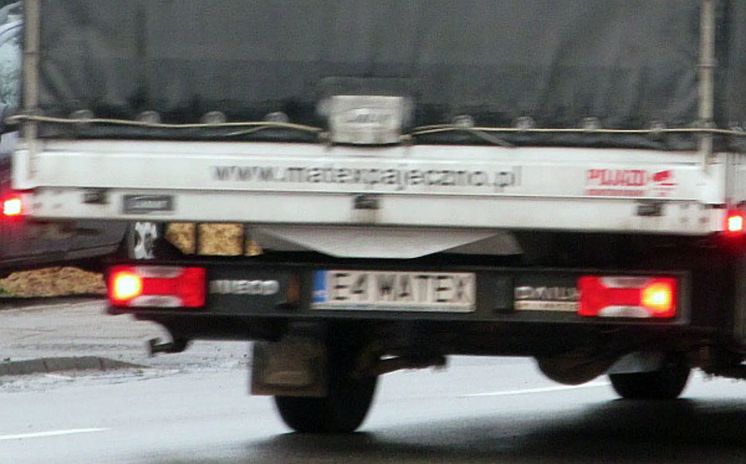 Fajny numer, blacha E4 MATEX